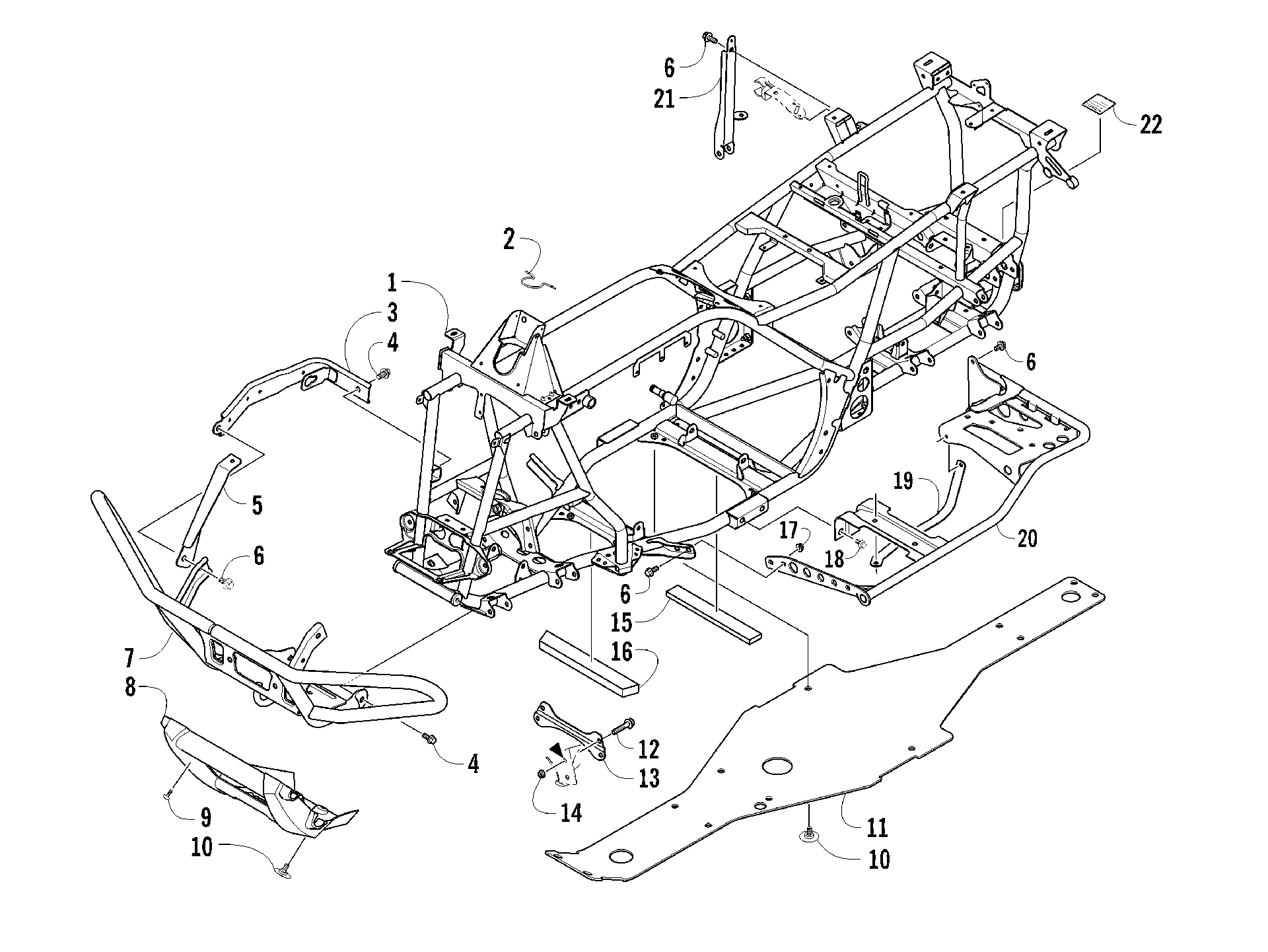 Рама AND RELATED PARTS [94190]