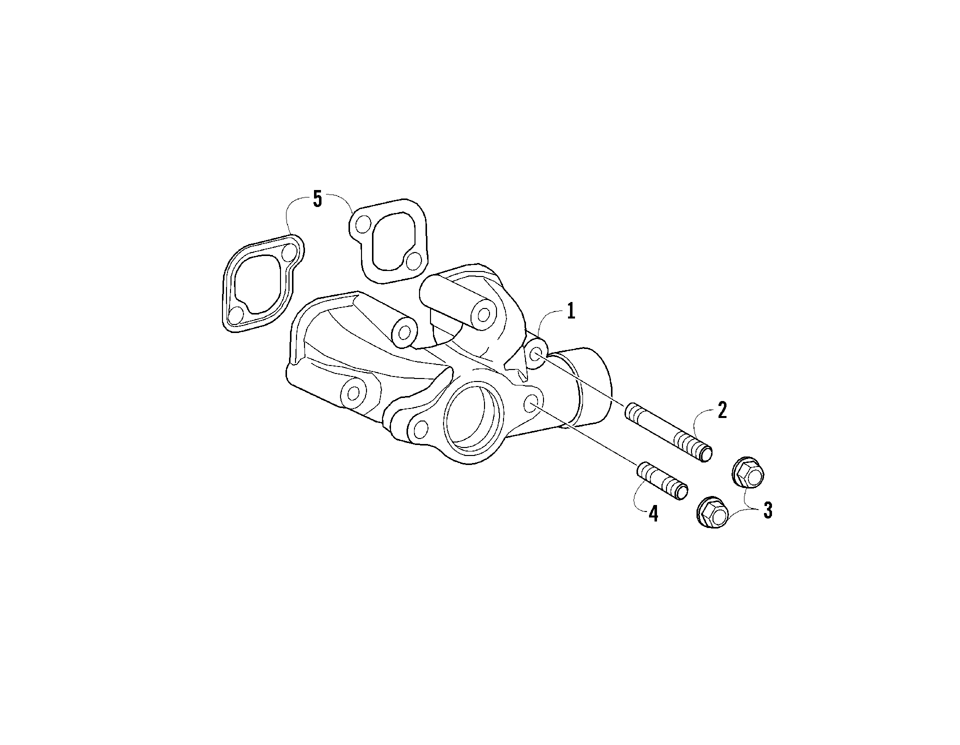 Выхлопная система MANIFOLD ASSEMBLY [96013]