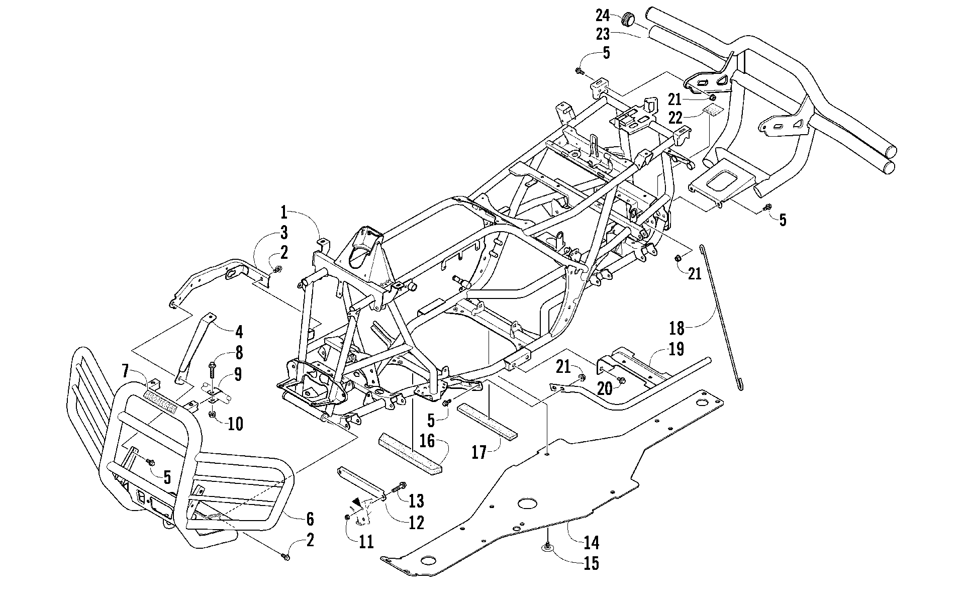 Рама AND RELATED PARTS [92076]