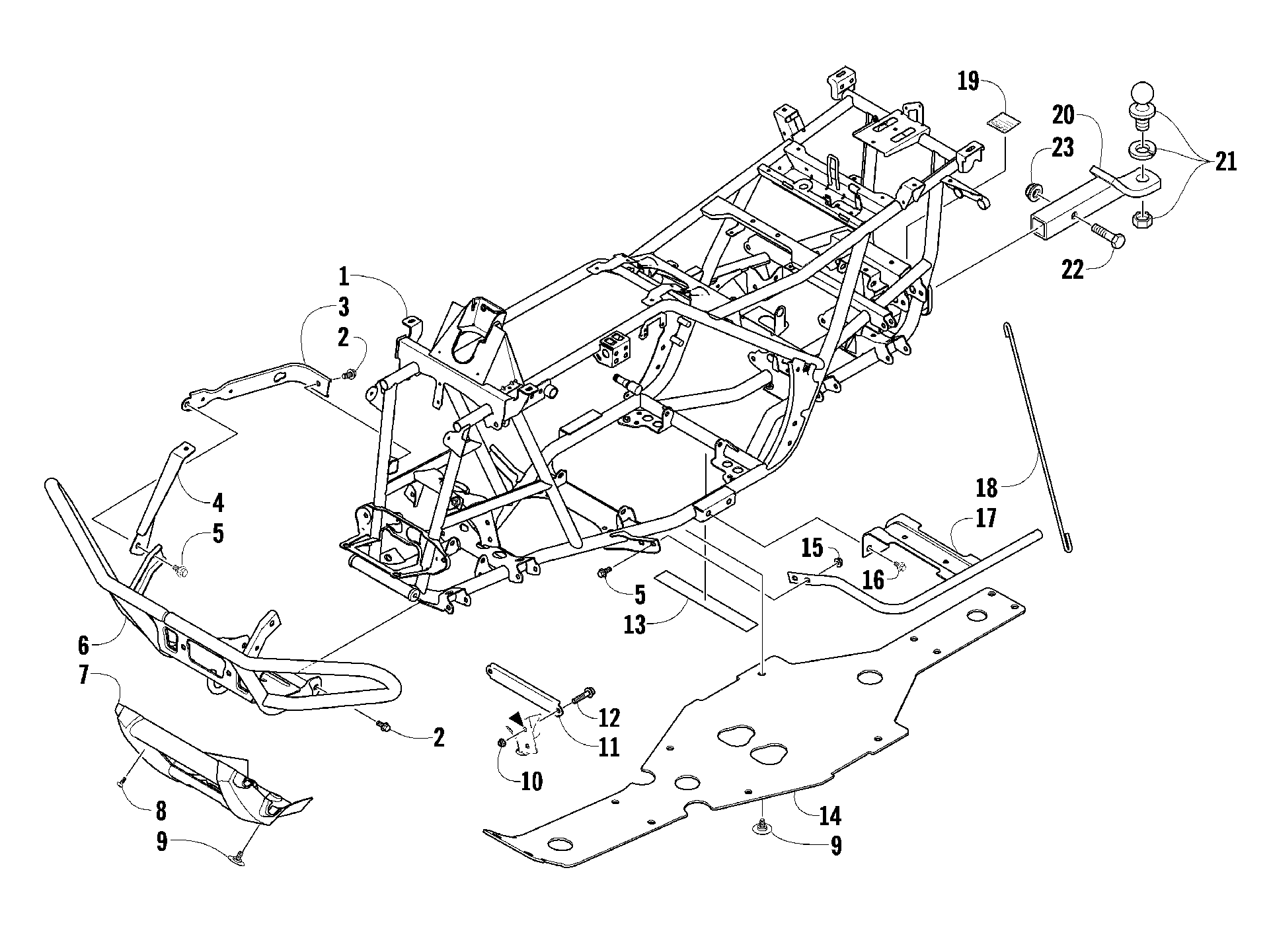 Рама AND RELATED PARTS [89460]