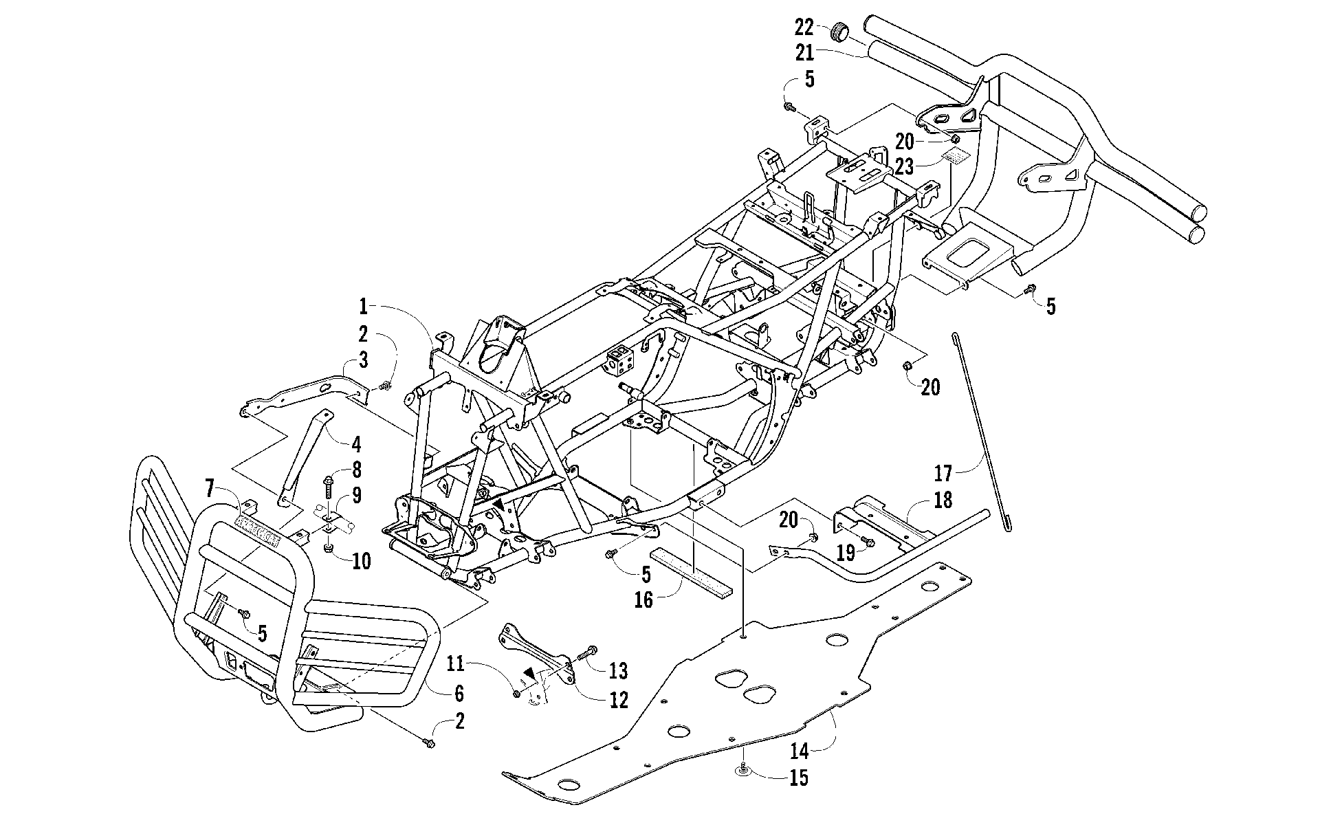 Рама AND RELATED PARTS [93879]