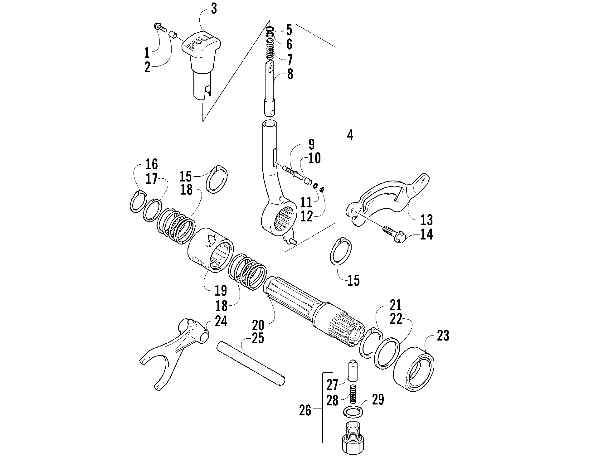 HI / LO SHIFTER узел [89030]
