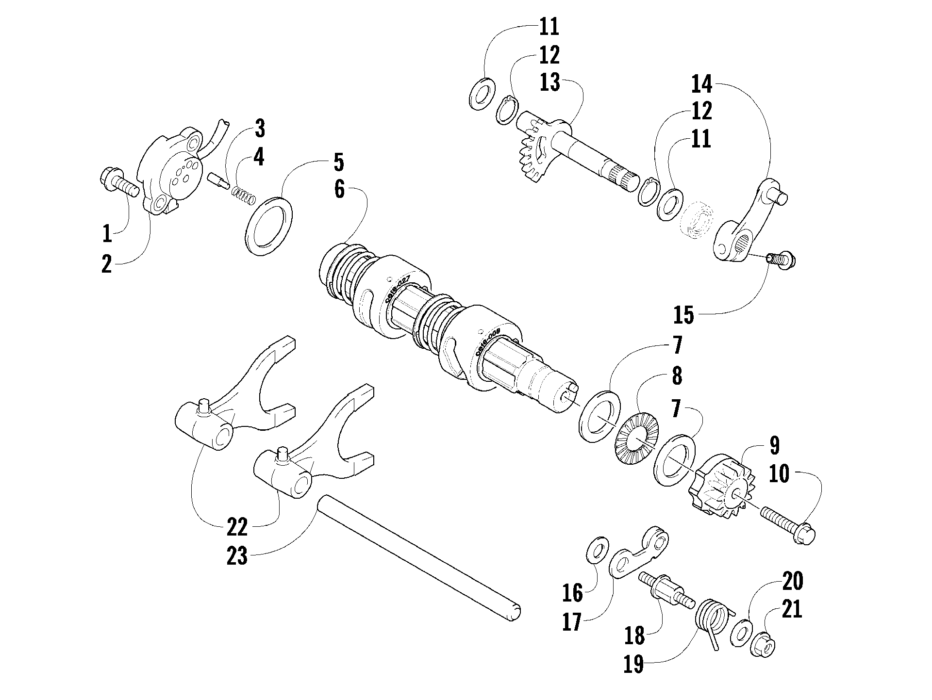 передача Shifting ASSEMBLY [90322]