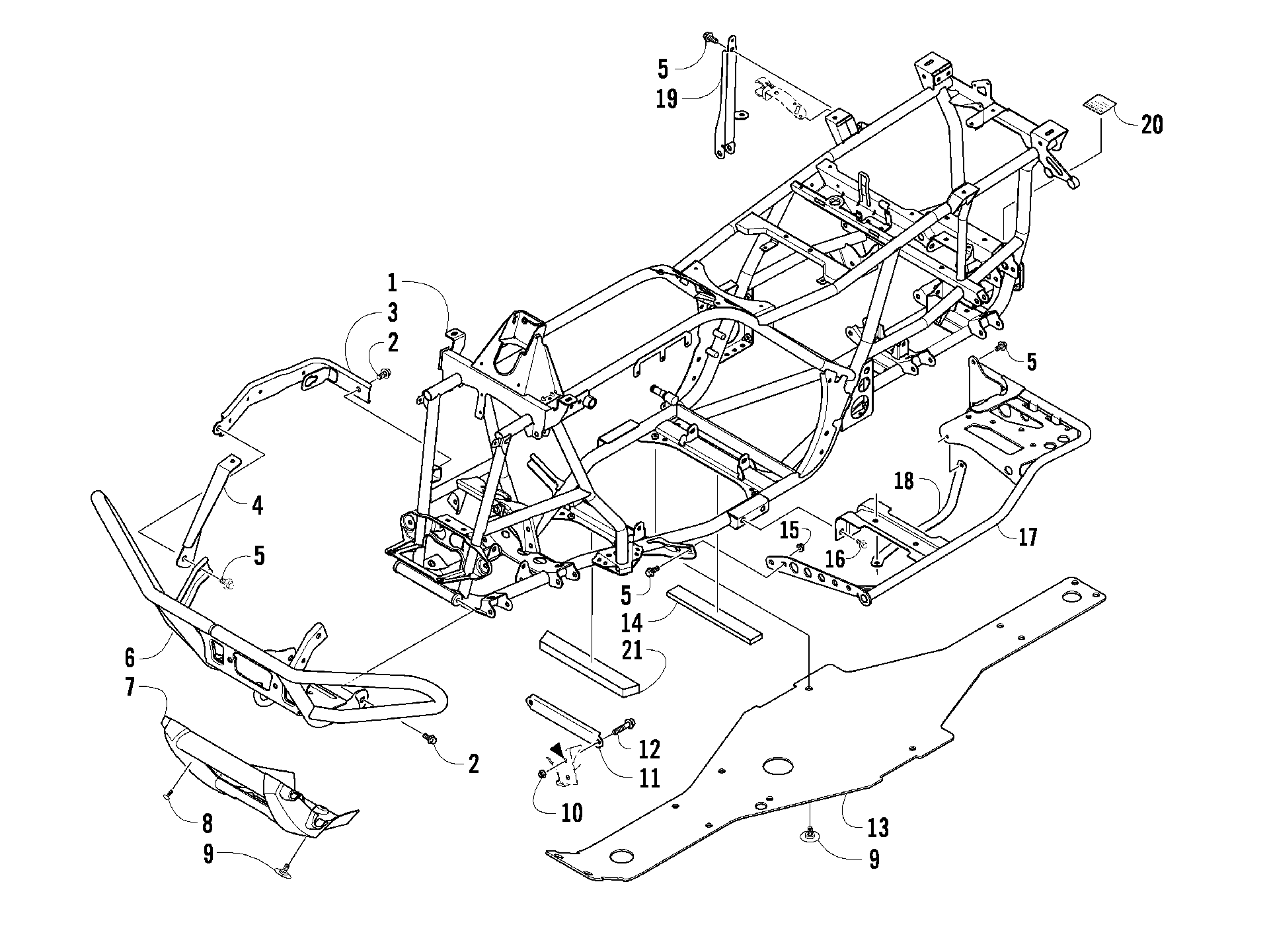 Рама AND RELATED PARTS [90753]