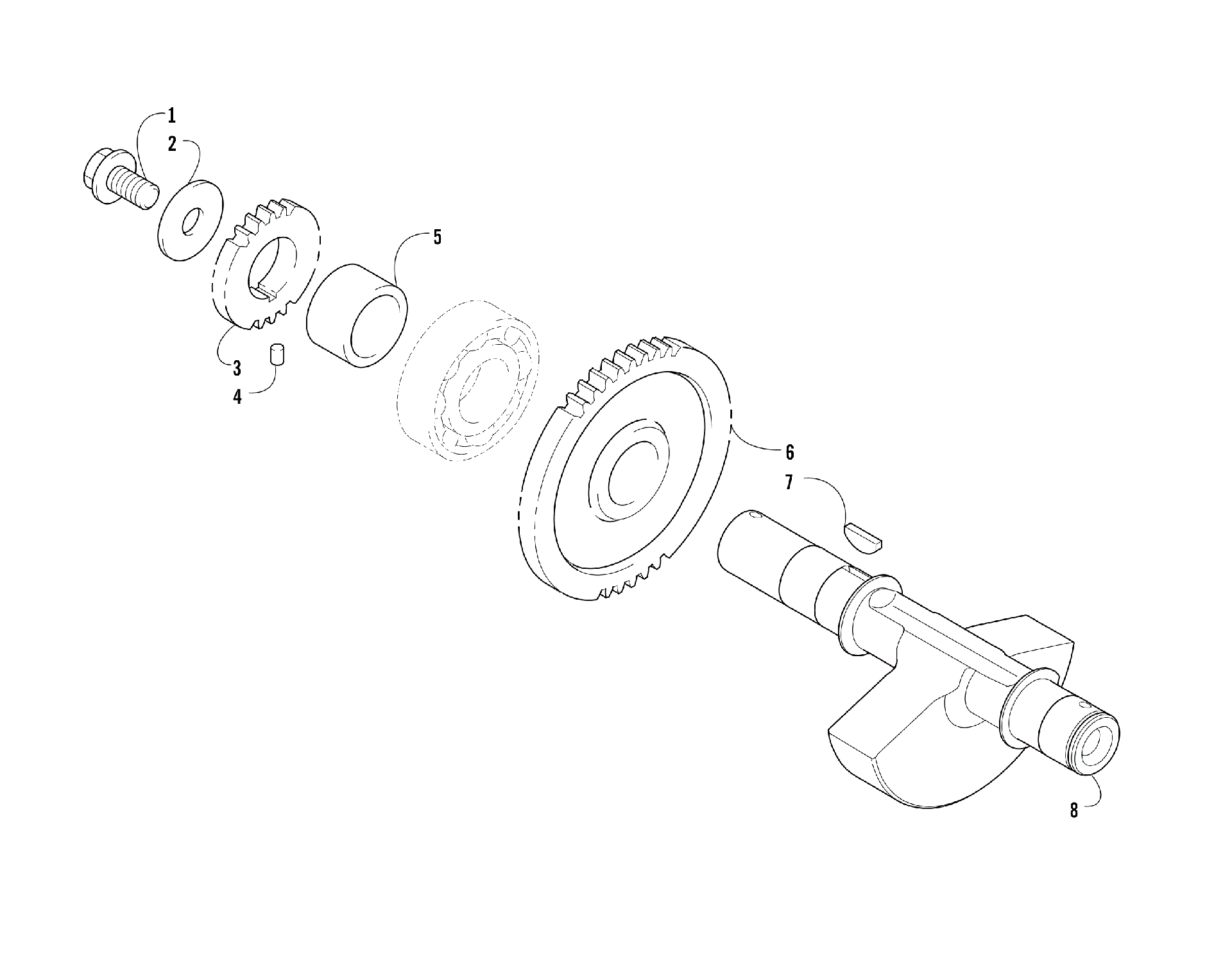 Crank балансир ASSEMBLY [94435]