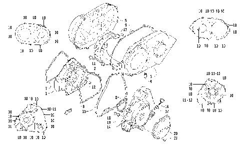 2008 ATV 700 EFI AUTOMATIC TRANSMISSION 4X4 FIS M4 CAMO [A2008IBT4CUSC]