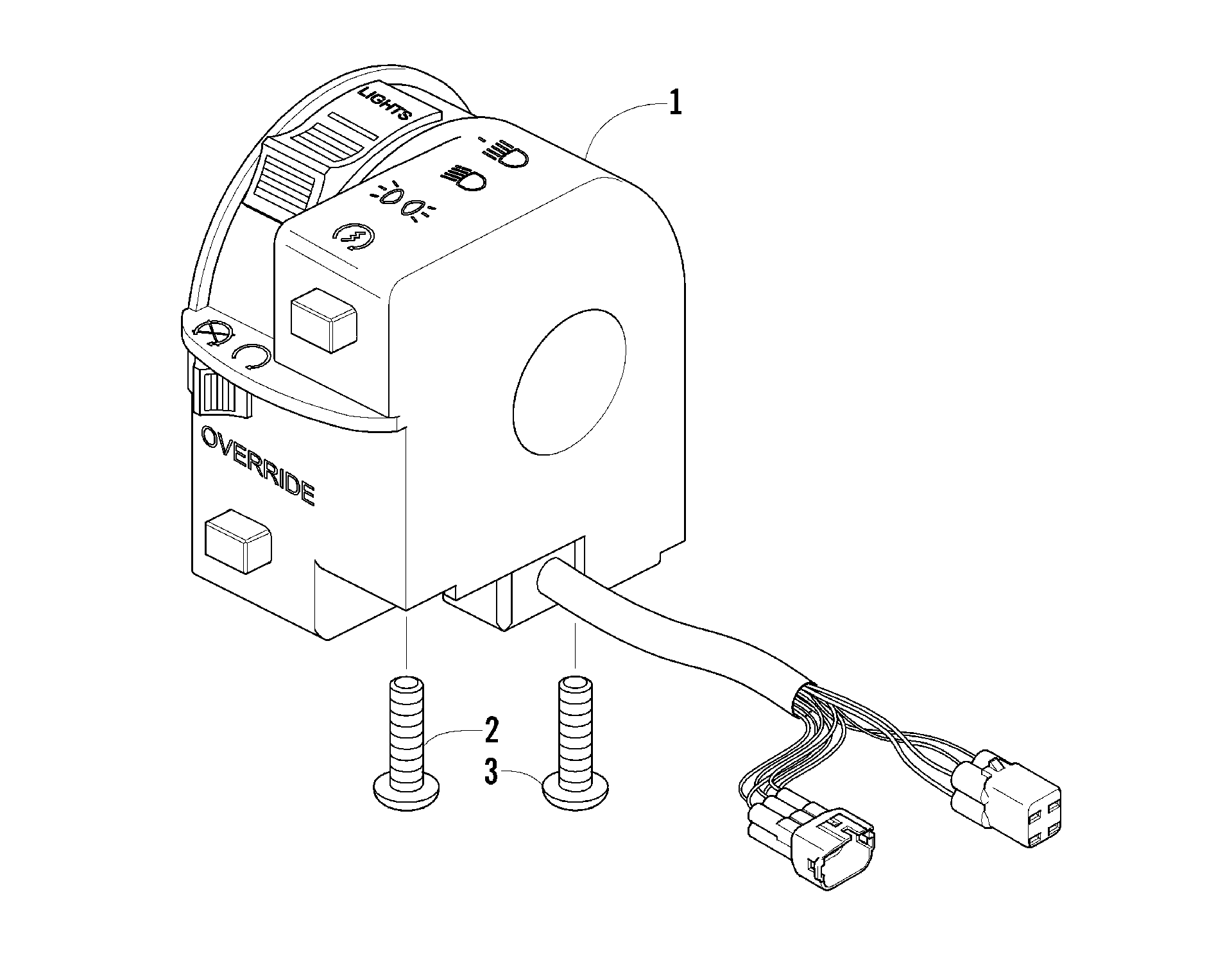Управление SWITCH HOUSING ASSEMBLY [88853]