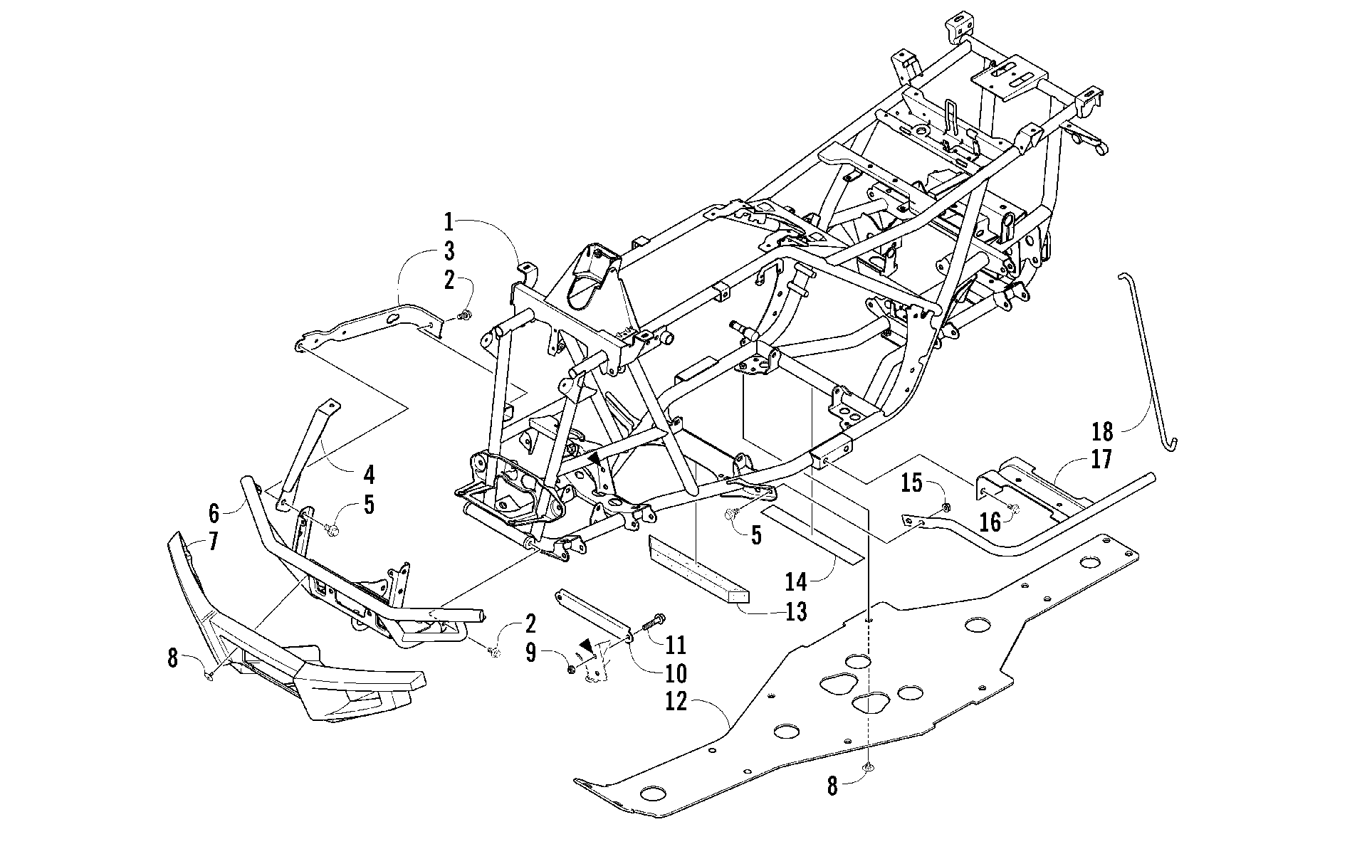Рама AND RELATED PARTS [87316]