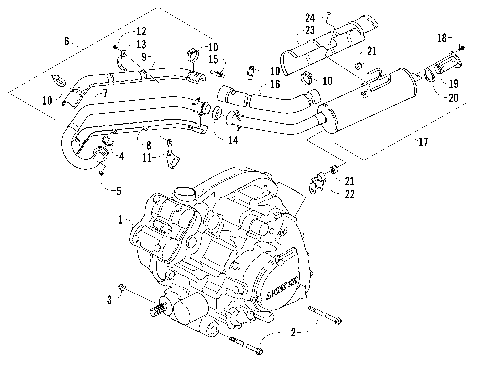 2008 ATV 700 EFI AUTOMATIC TRANSMISSION 4X4 FIS CAT GREEN [A2008IBT4CUSZ]