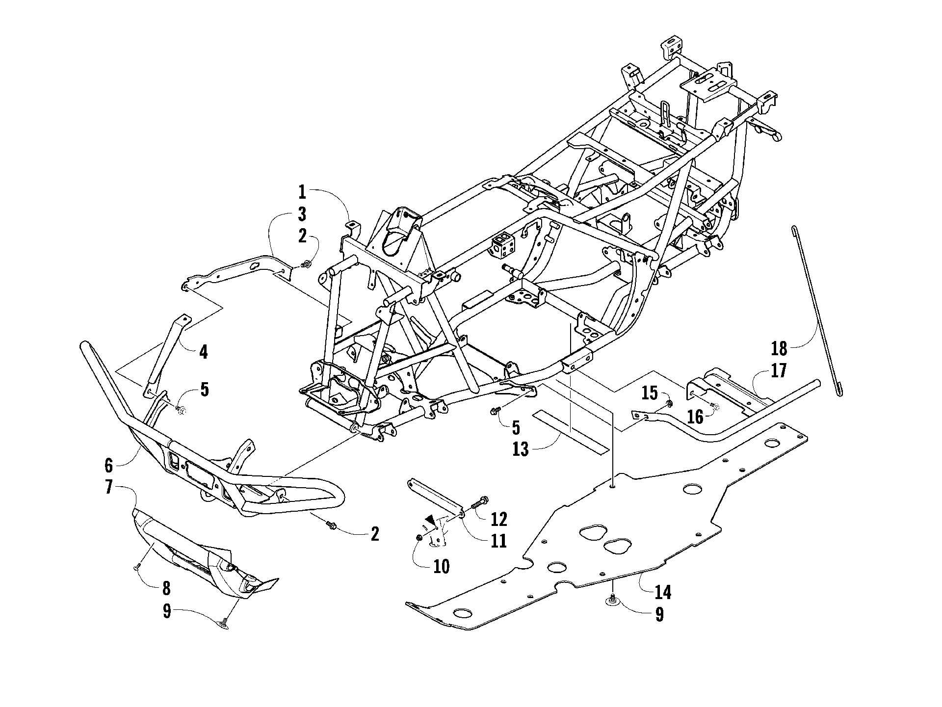 Рама AND RELATED PARTS [88738]