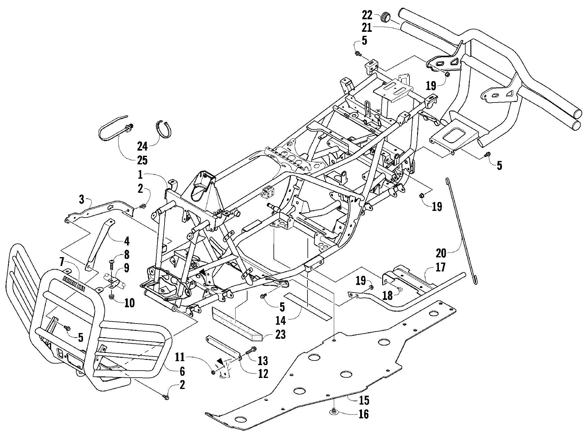 Рама AND RELATED PARTS (LE) [88929]
