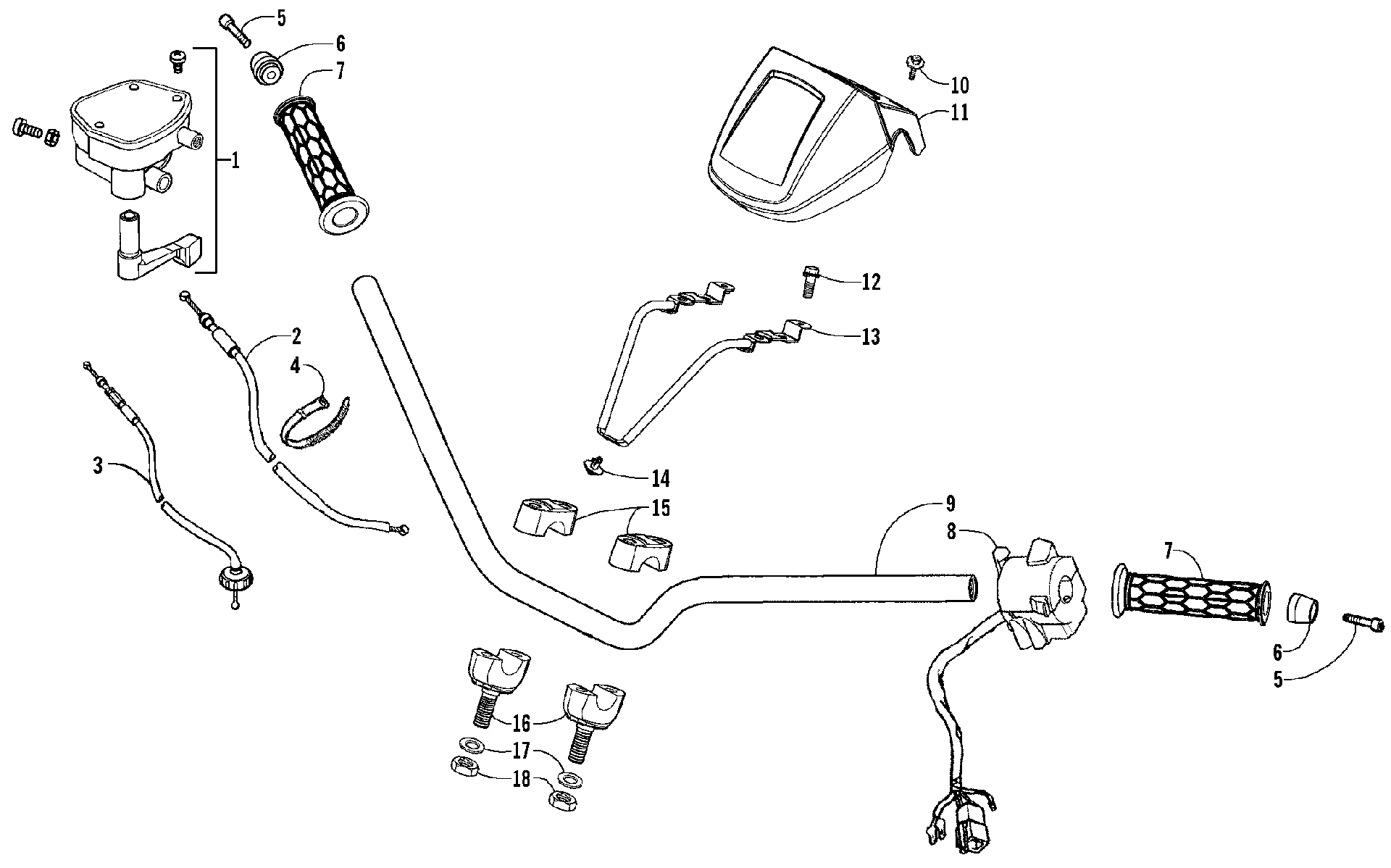 Руль AND CONTROLS ASSEMBLY [87732]