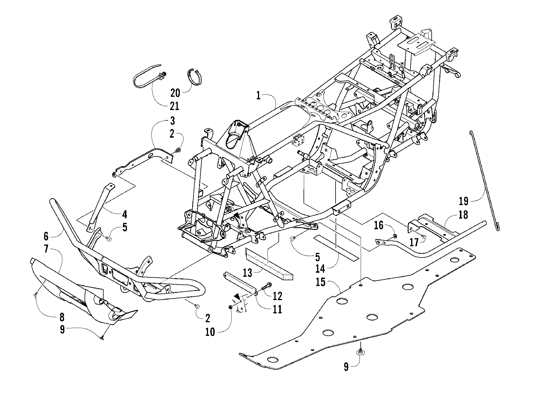 Рама AND RELATED PARTS [87537]