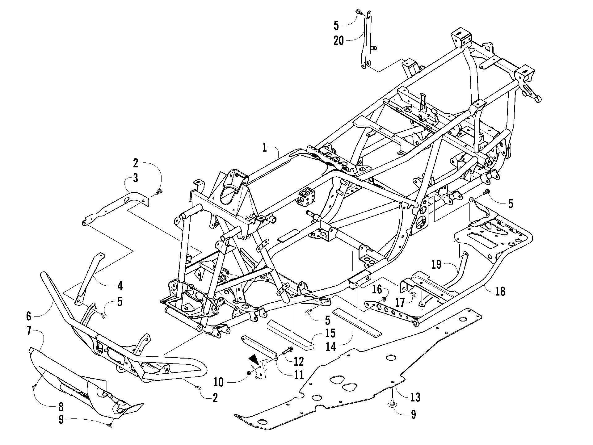 Рама AND RELATED PARTS [87863]