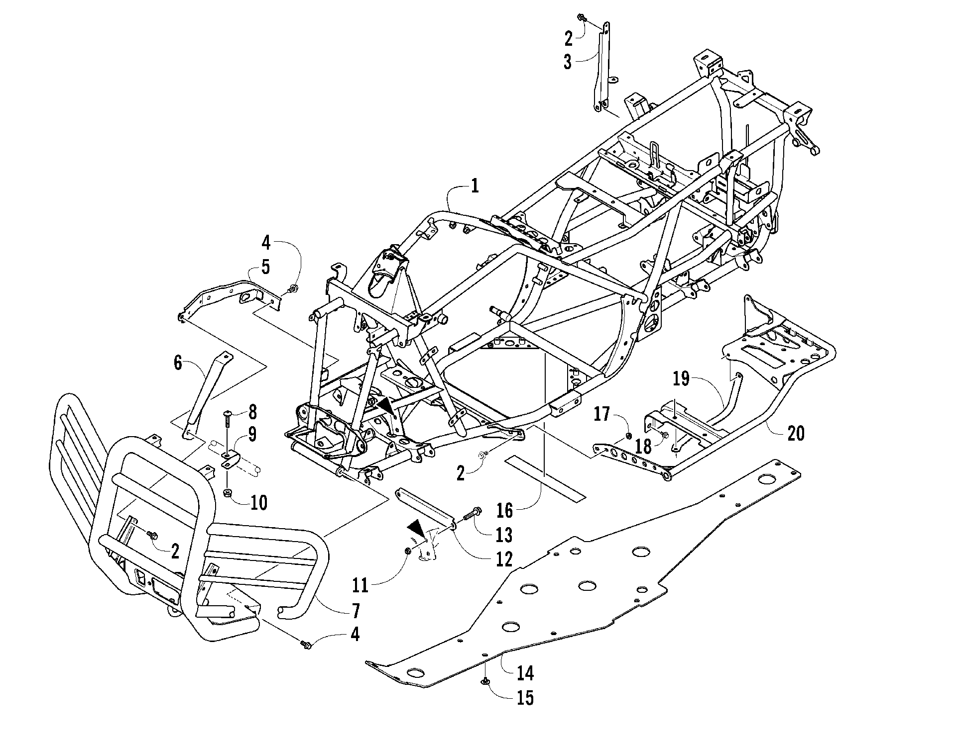 Рама AND RELATED PARTS [87995]