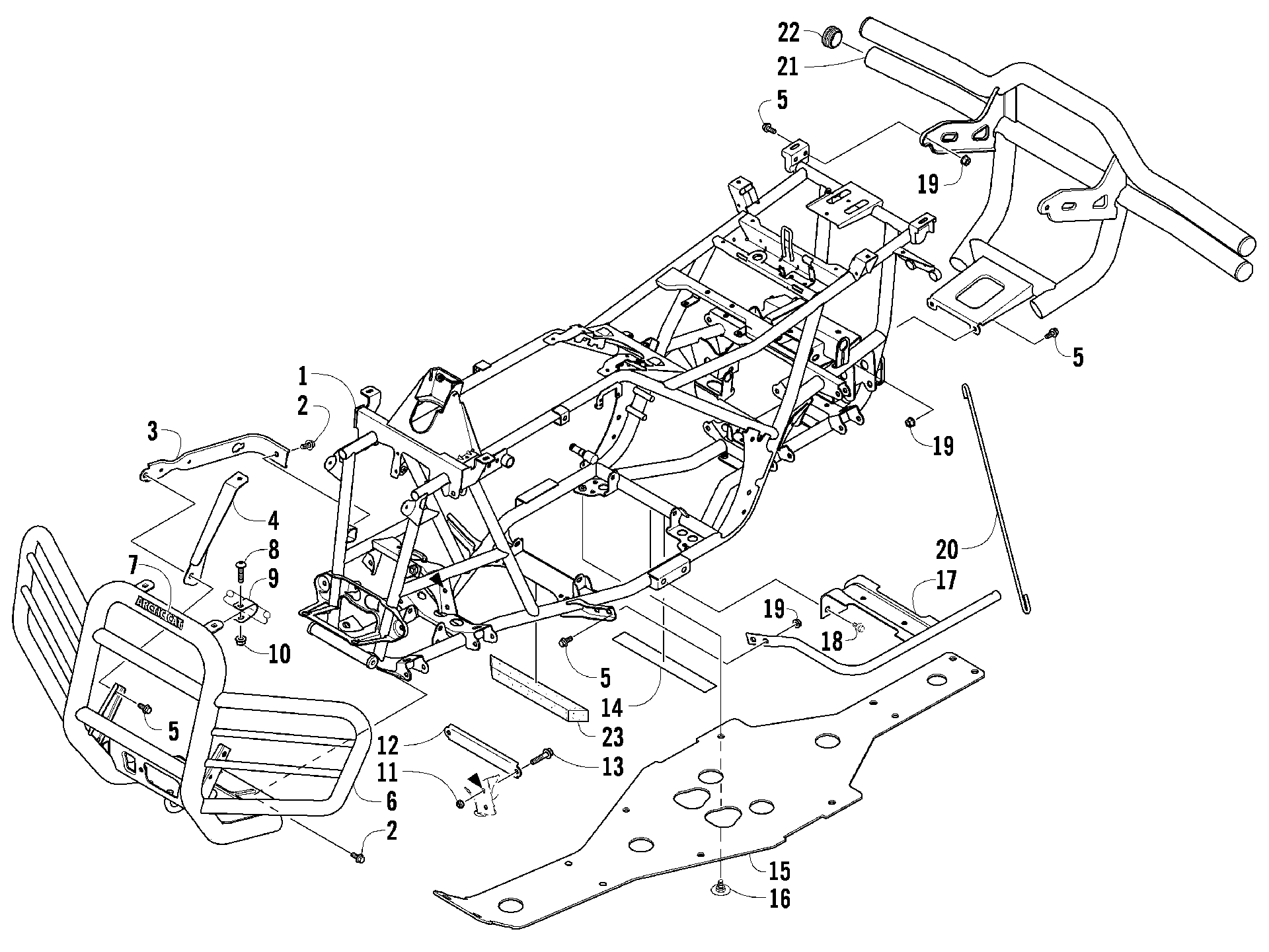 Рама AND RELATED PARTS (LE) [88886]