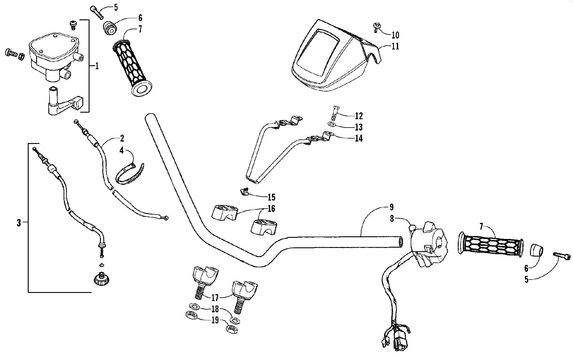 Руль AND CONTROLS ASSEMBLY [87204]