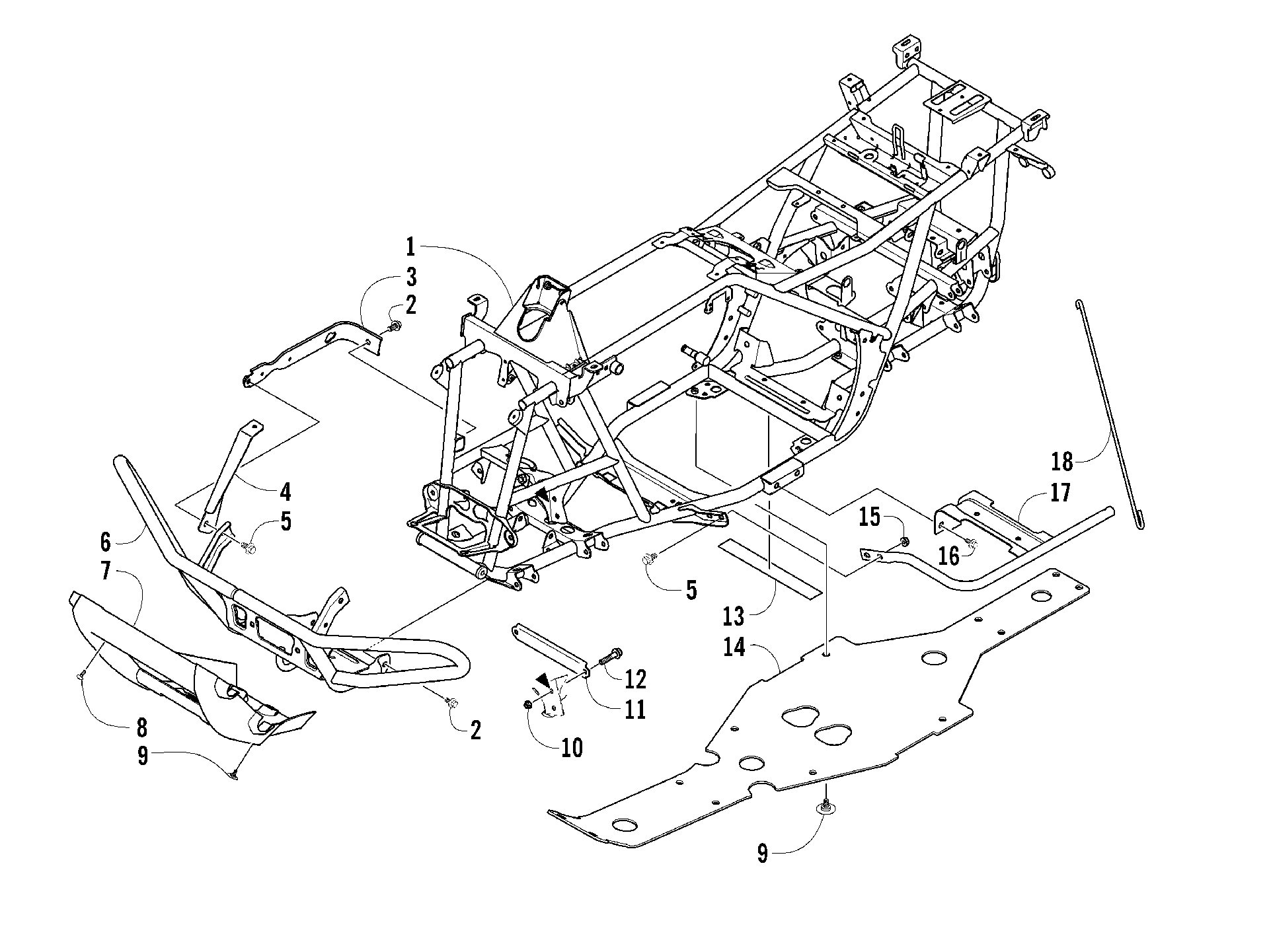 Рама AND RELATED PARTS [87506]