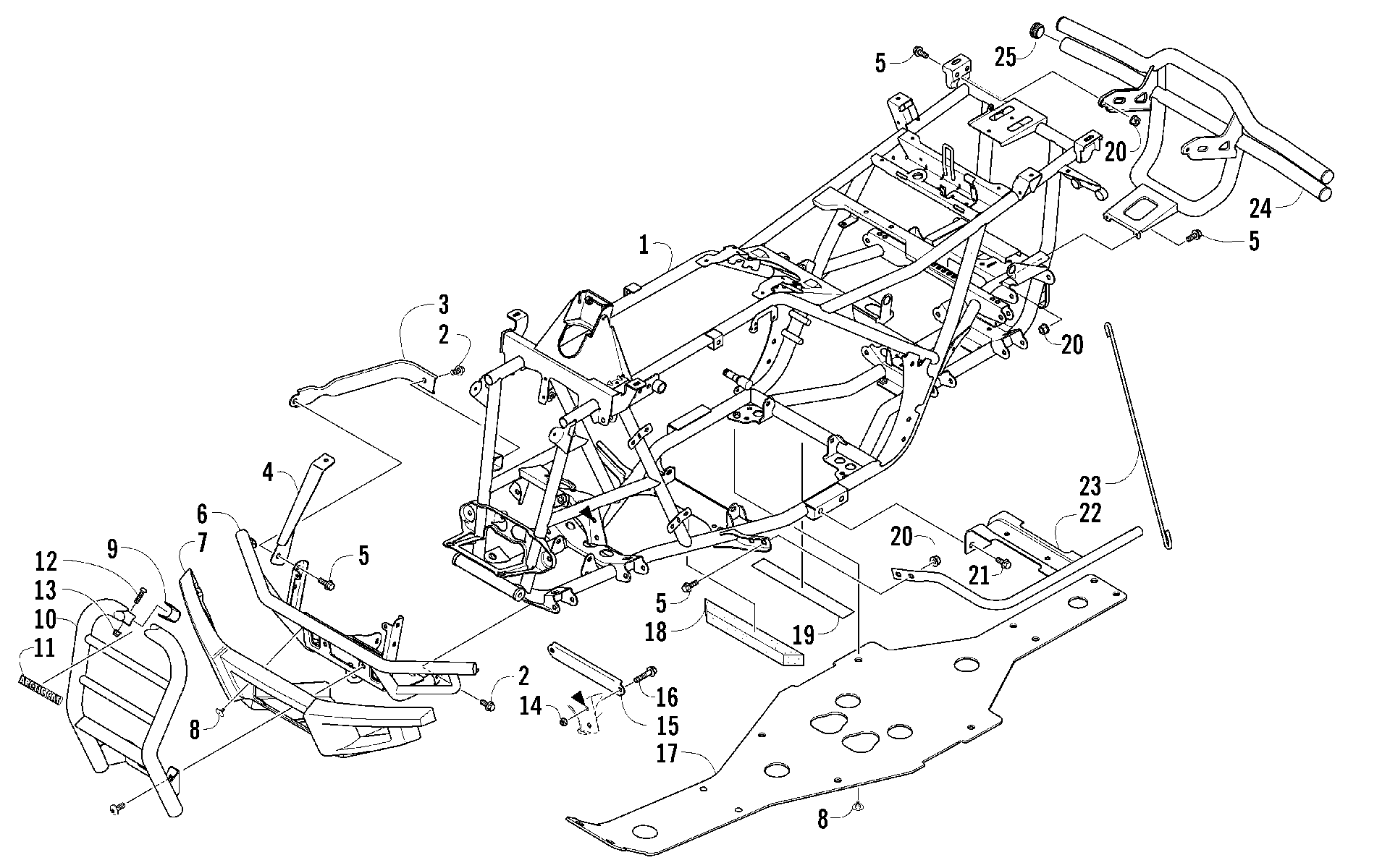 Рама AND RELATED PARTS [85813]