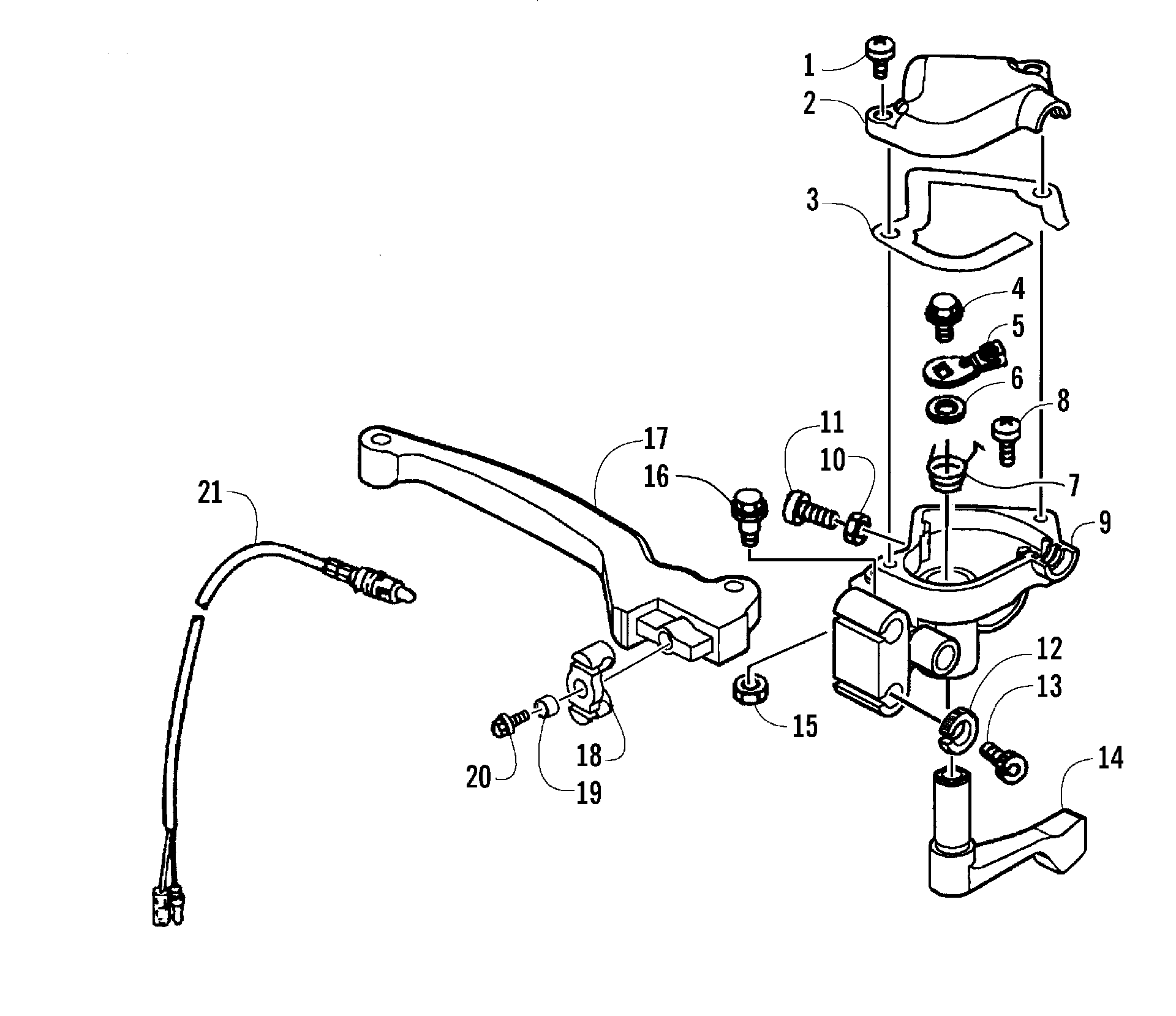 Дроссель CONTROL ASSEMBLY [85075]