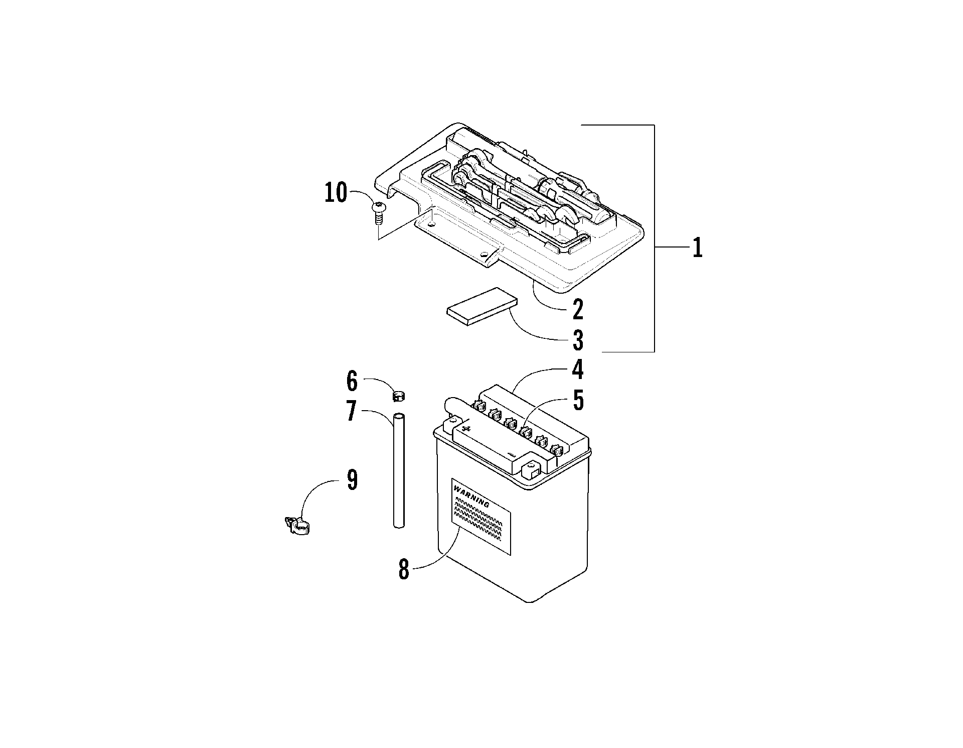 Аккумулятор ASSEMBLY [85559]