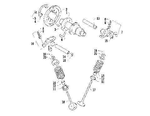 2007 ATV 650 H1 AUTOMATIC TRANSMISSION 4X4 FIS GREEN [A2007IBS4BUSG]