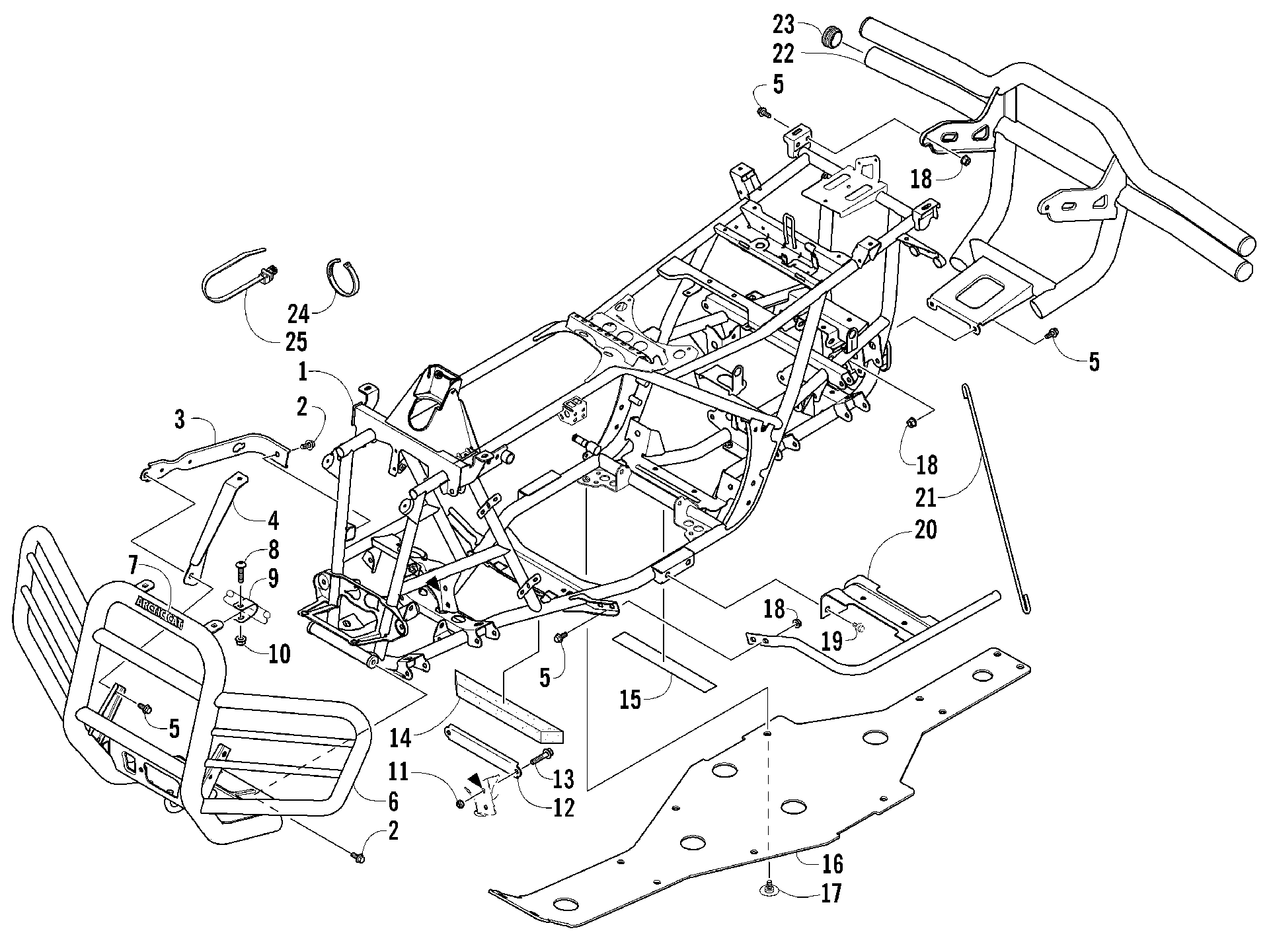Рама AND RELATED PARTS [85916]