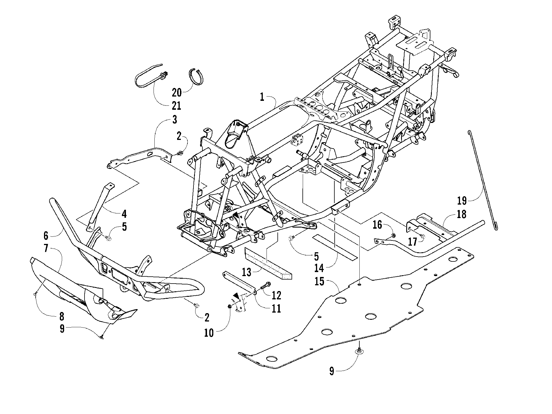 Рама AND RELATED PARTS [85923]