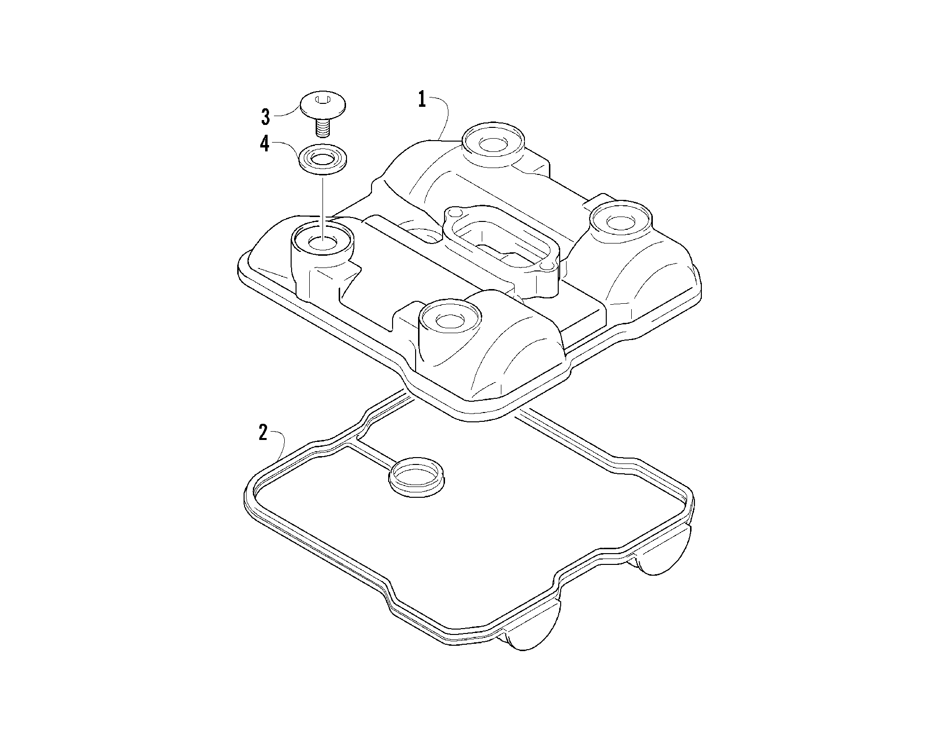 Головка блока цилиндров COVER ASSEMBLY [85567]