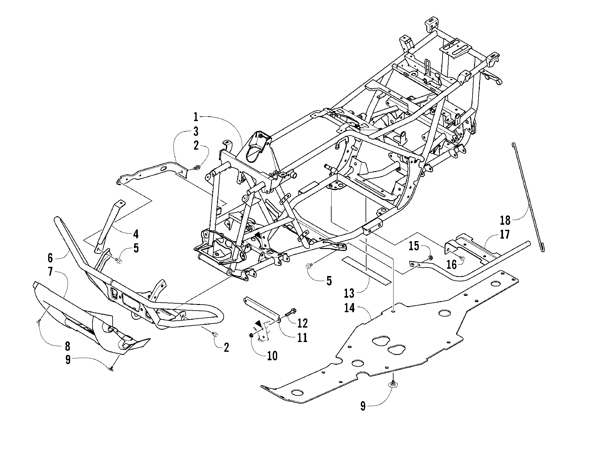 Рама AND RELATED PARTS [85823]