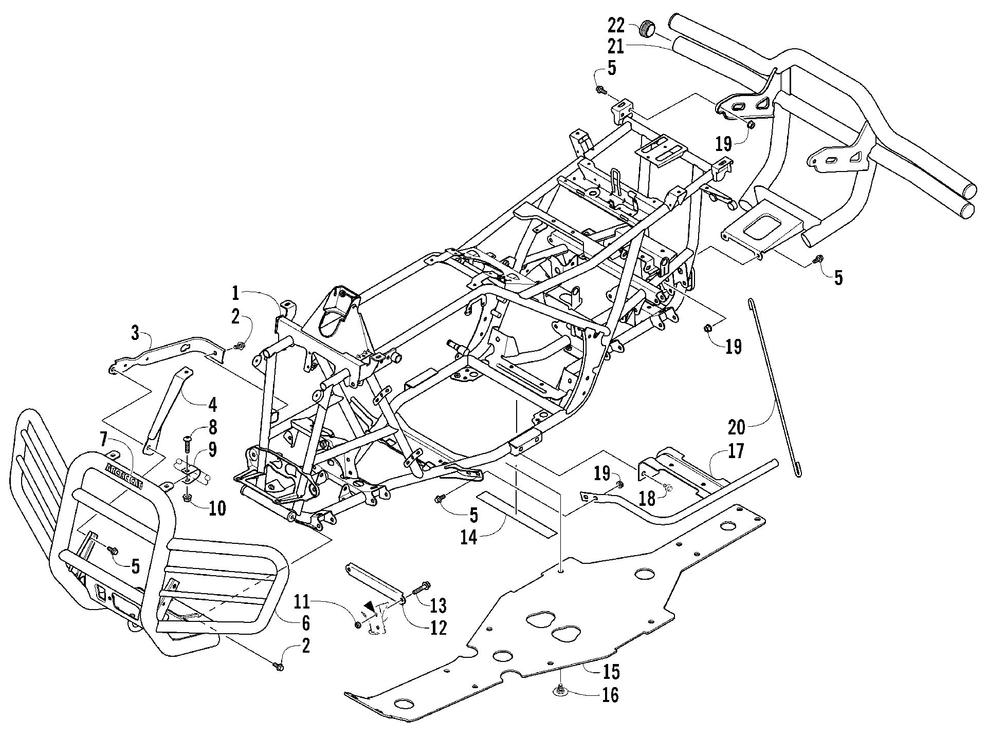 Рама AND RELATED PARTS [85841]