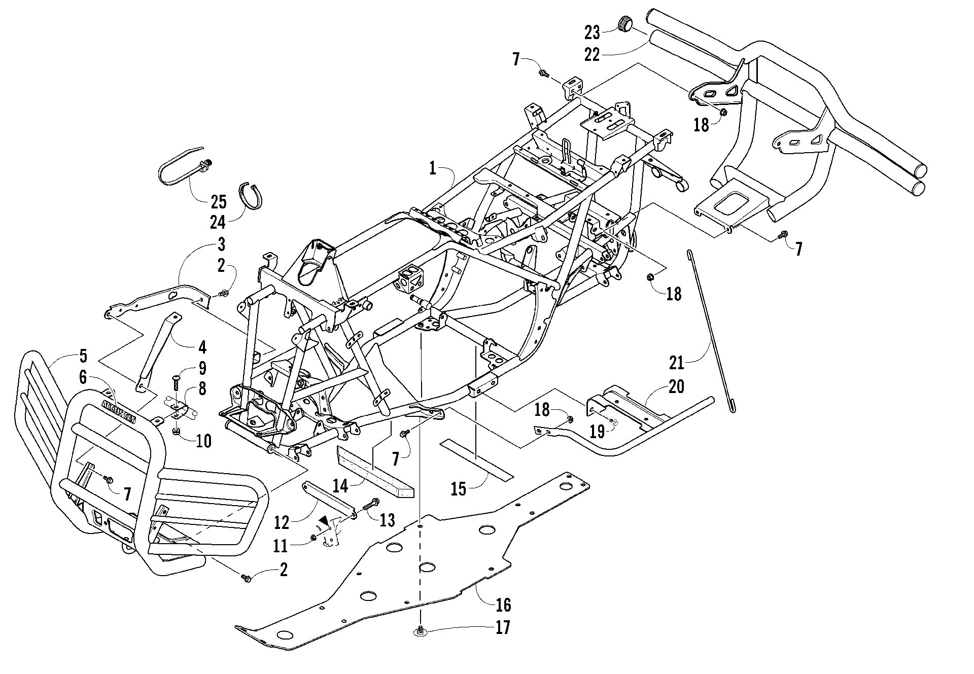 Рама AND RELATED PARTS [85552]