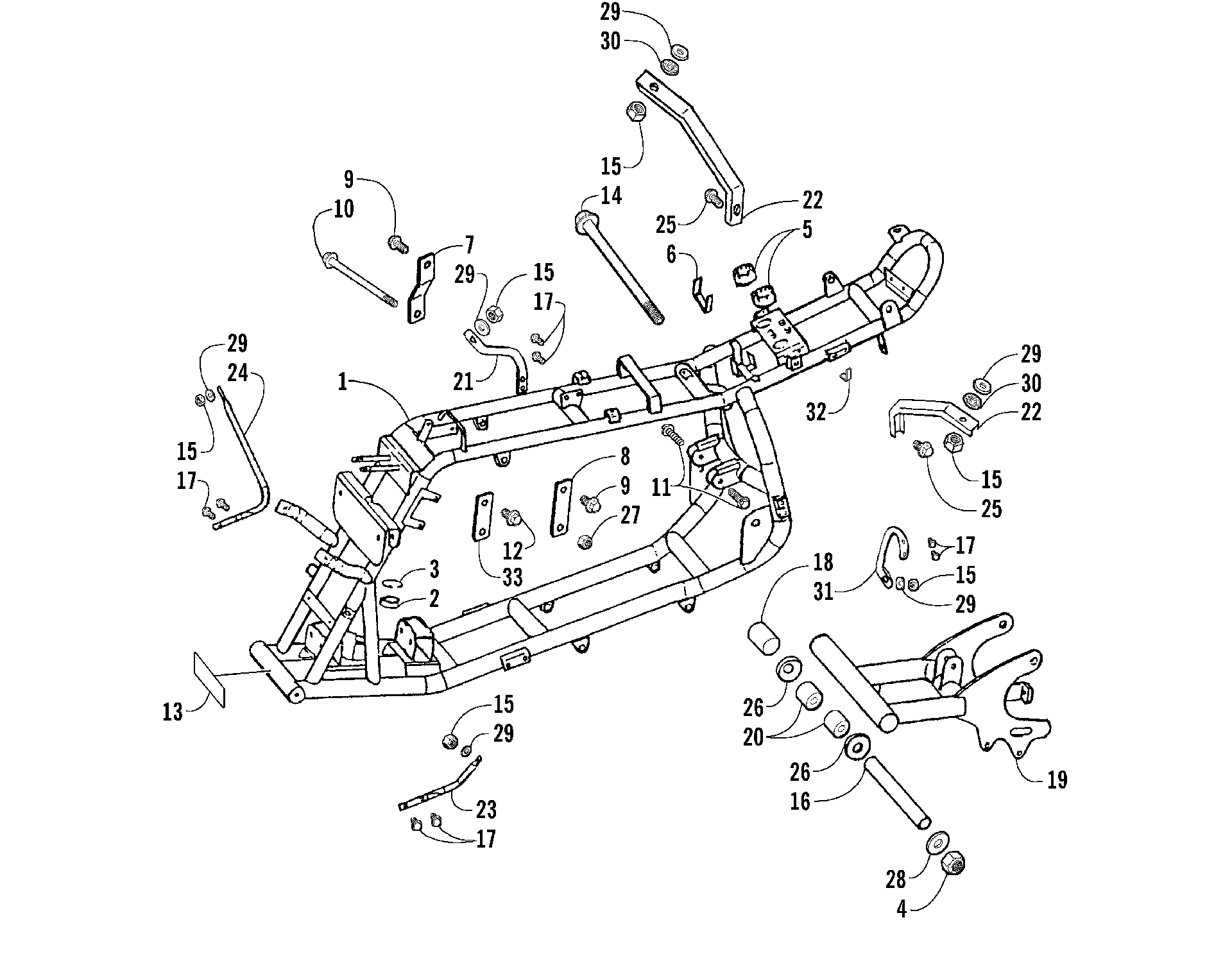 Рама AND RELATED PARTS [81103]