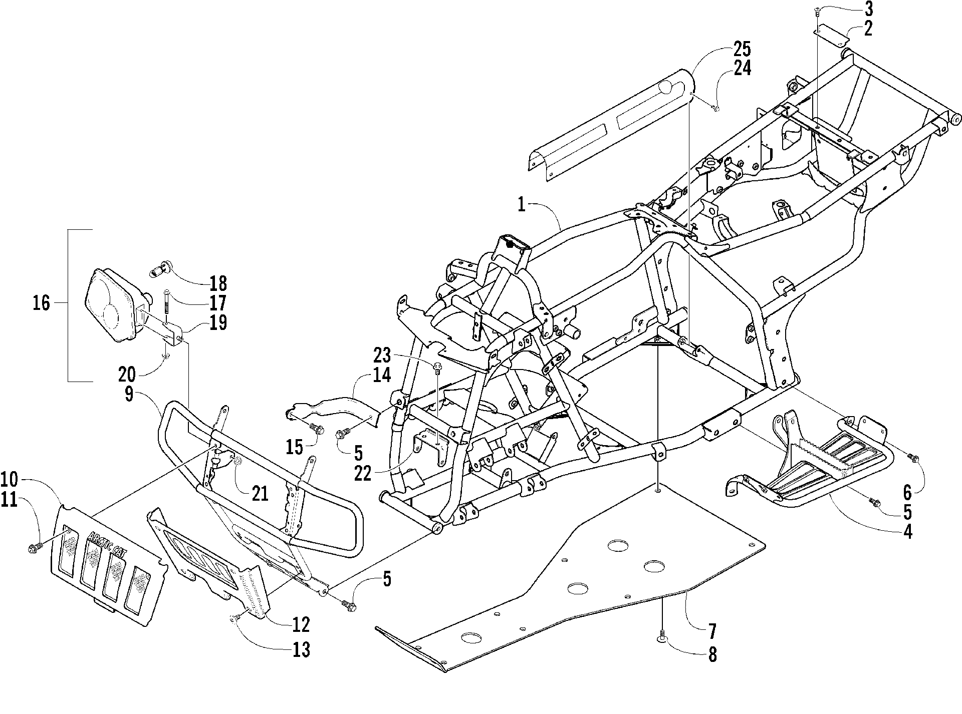 Рама AND RELATED PARTS [77869]