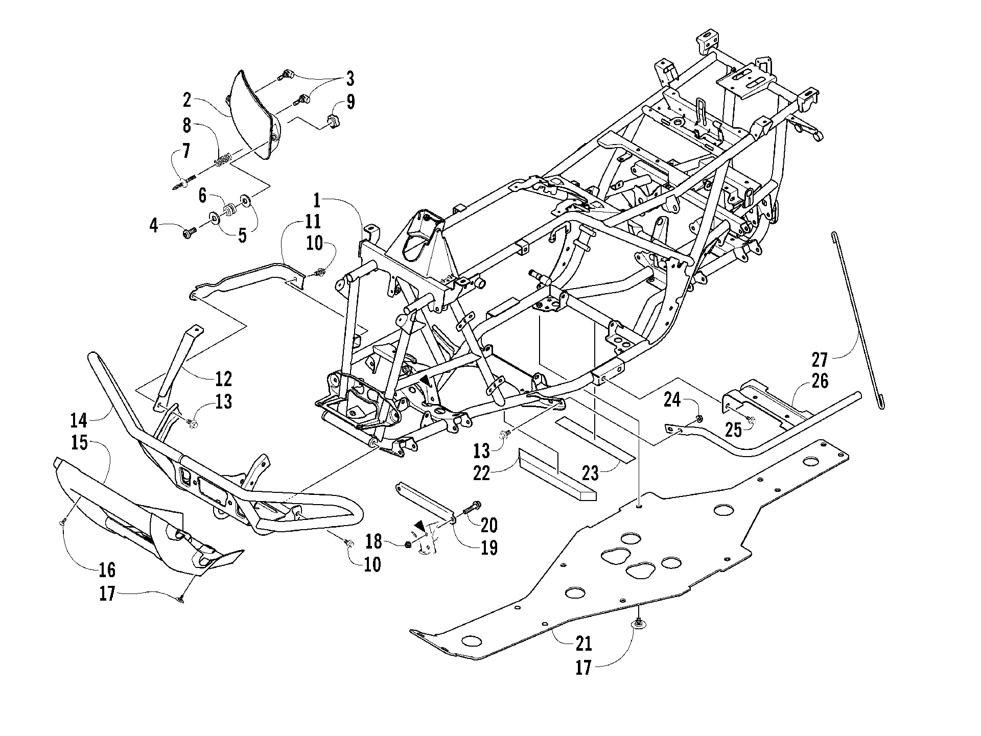 Рама AND RELATED PARTS [85188]