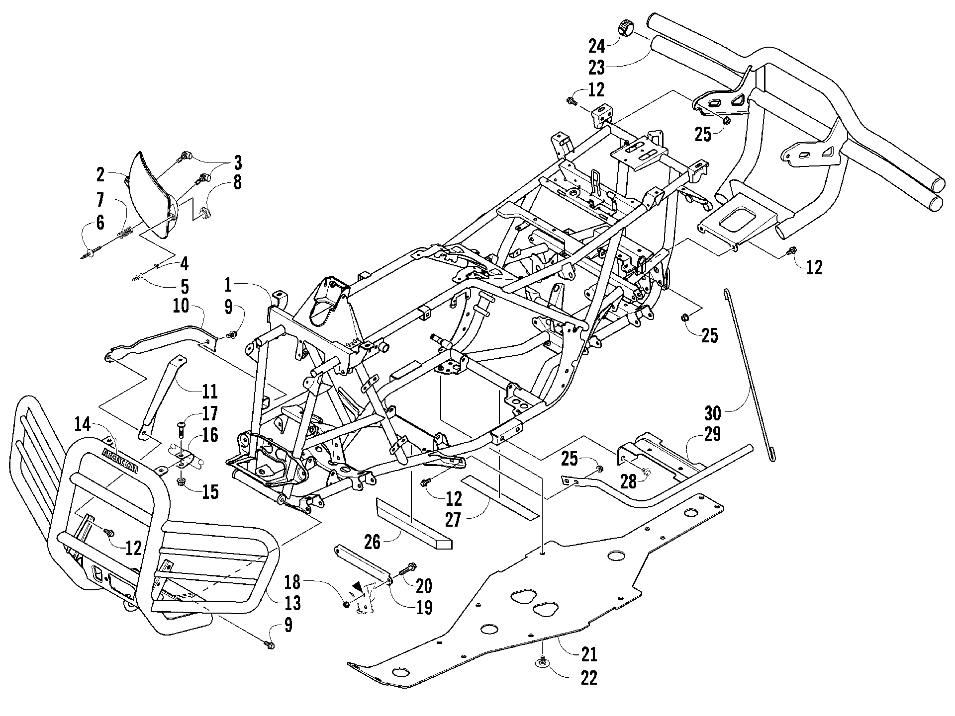 Рама AND RELATED PARTS [83772]