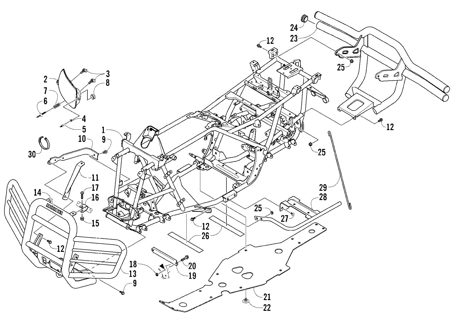 Рама AND RELATED PARTS [83981]