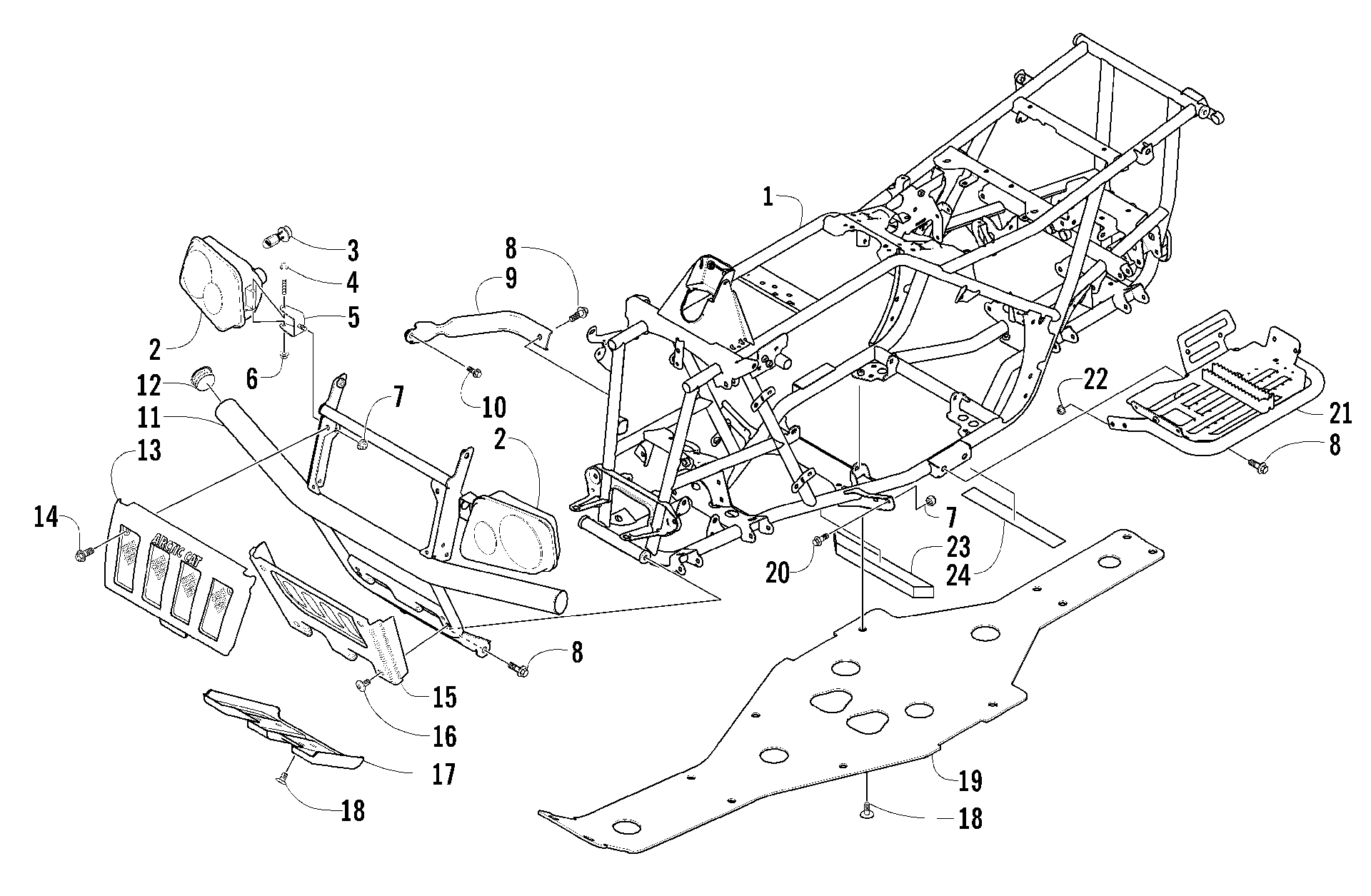 Рама AND RELATED PARTS [81258]