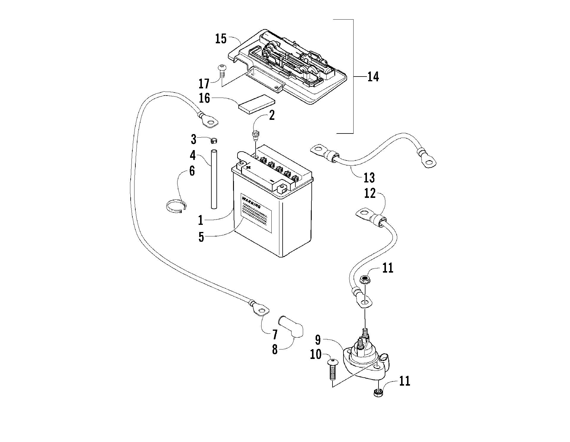 Аккумулятор AND SOLENOID ASSEMBLY [83017]