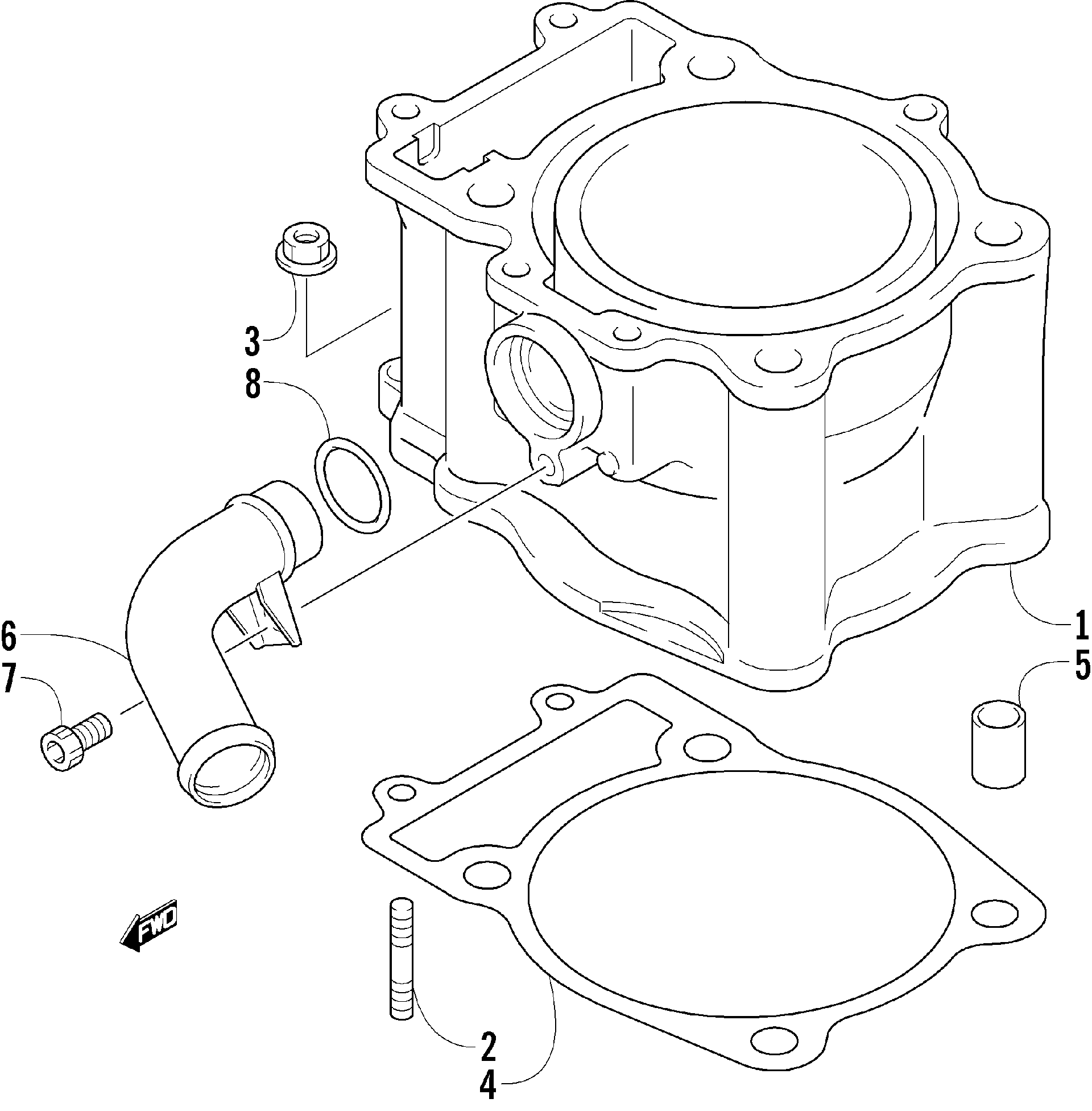 Цилиндр ASSEMBLY [89192]