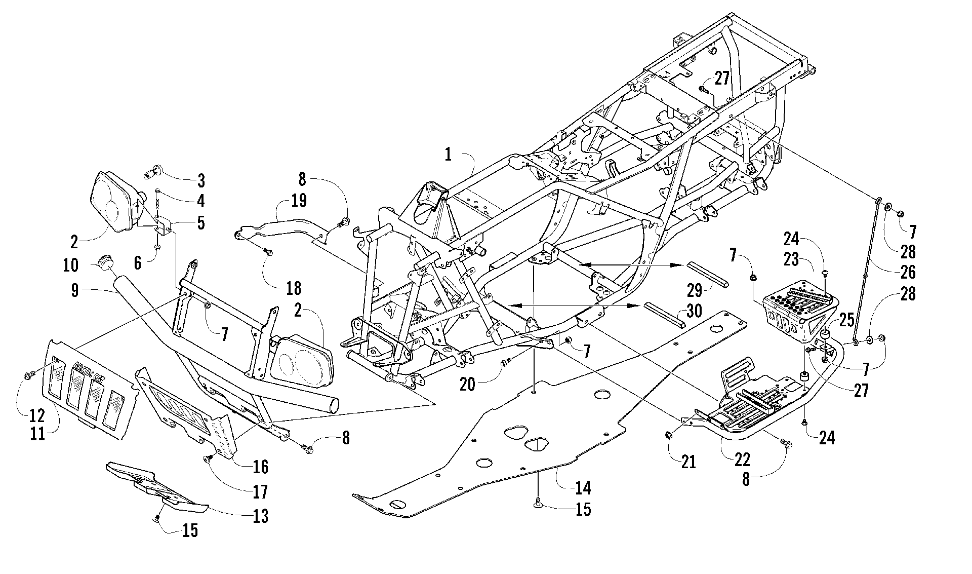 Рама AND RELATED PARTS [81302]