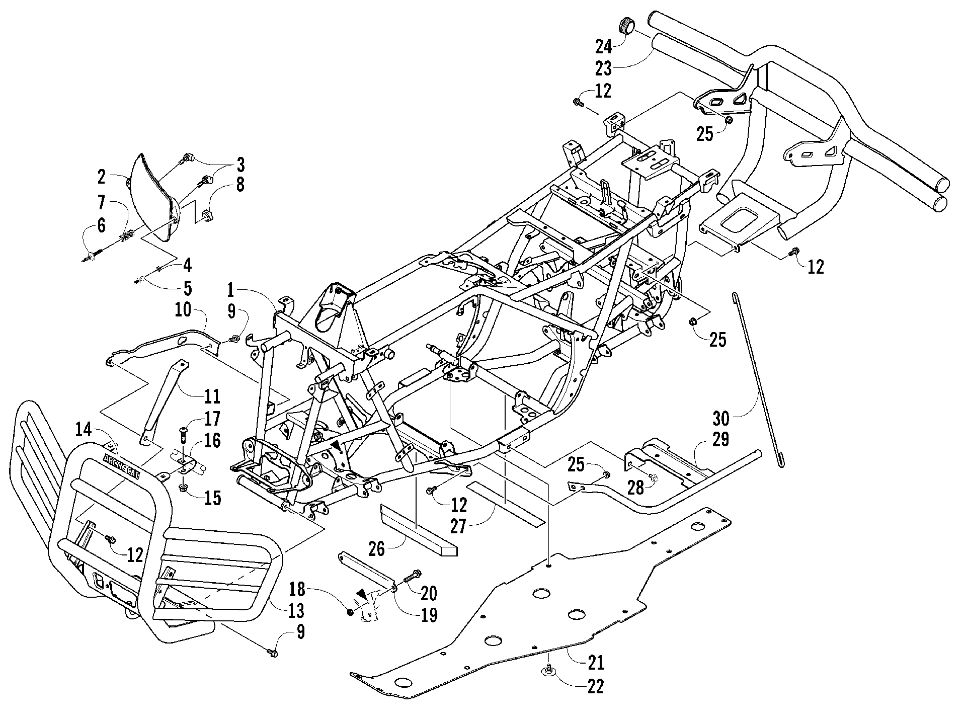 Рама AND RELATED PARTS [81331]