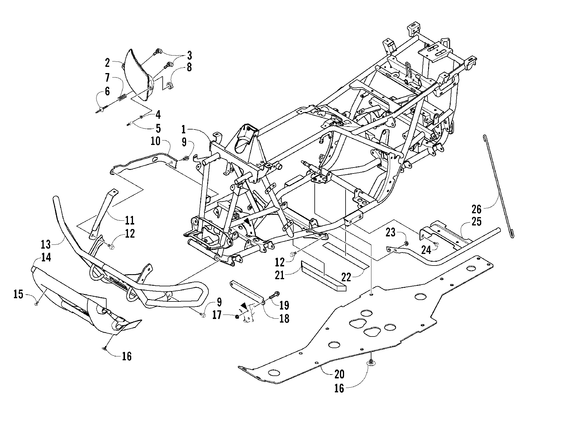 Рама AND RELATED PARTS [81313]