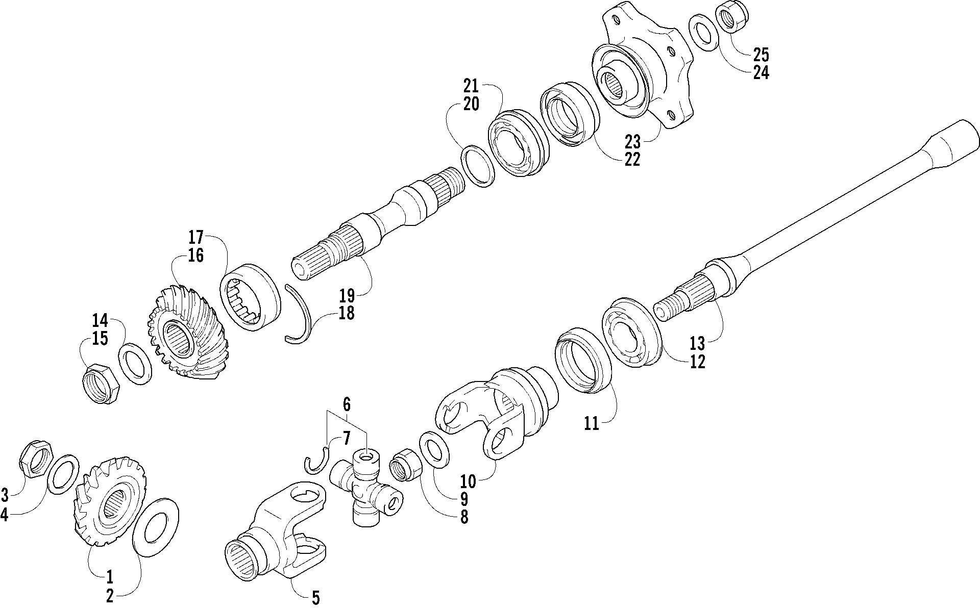Secondary привод ASSEMBLY [78702]