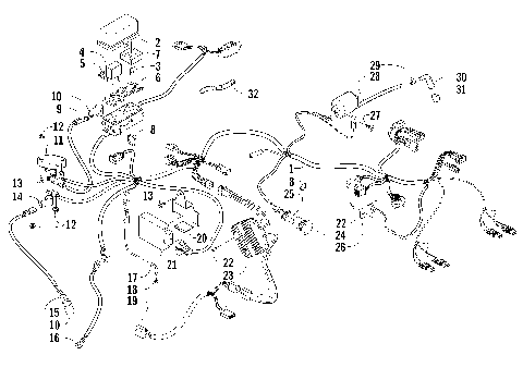 2005 500 AUTOMATIC TRANSMISSION 4X4 TRV GREEN [A2005TDM4BUSG]