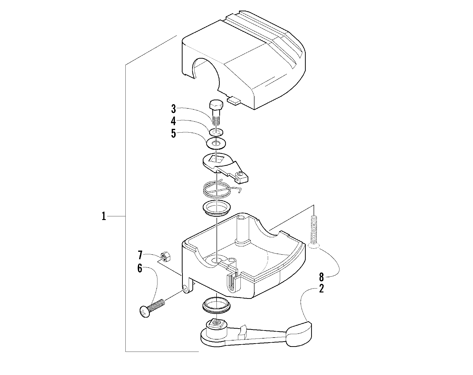 Дроссель CASE ASSEMBLY [77833]