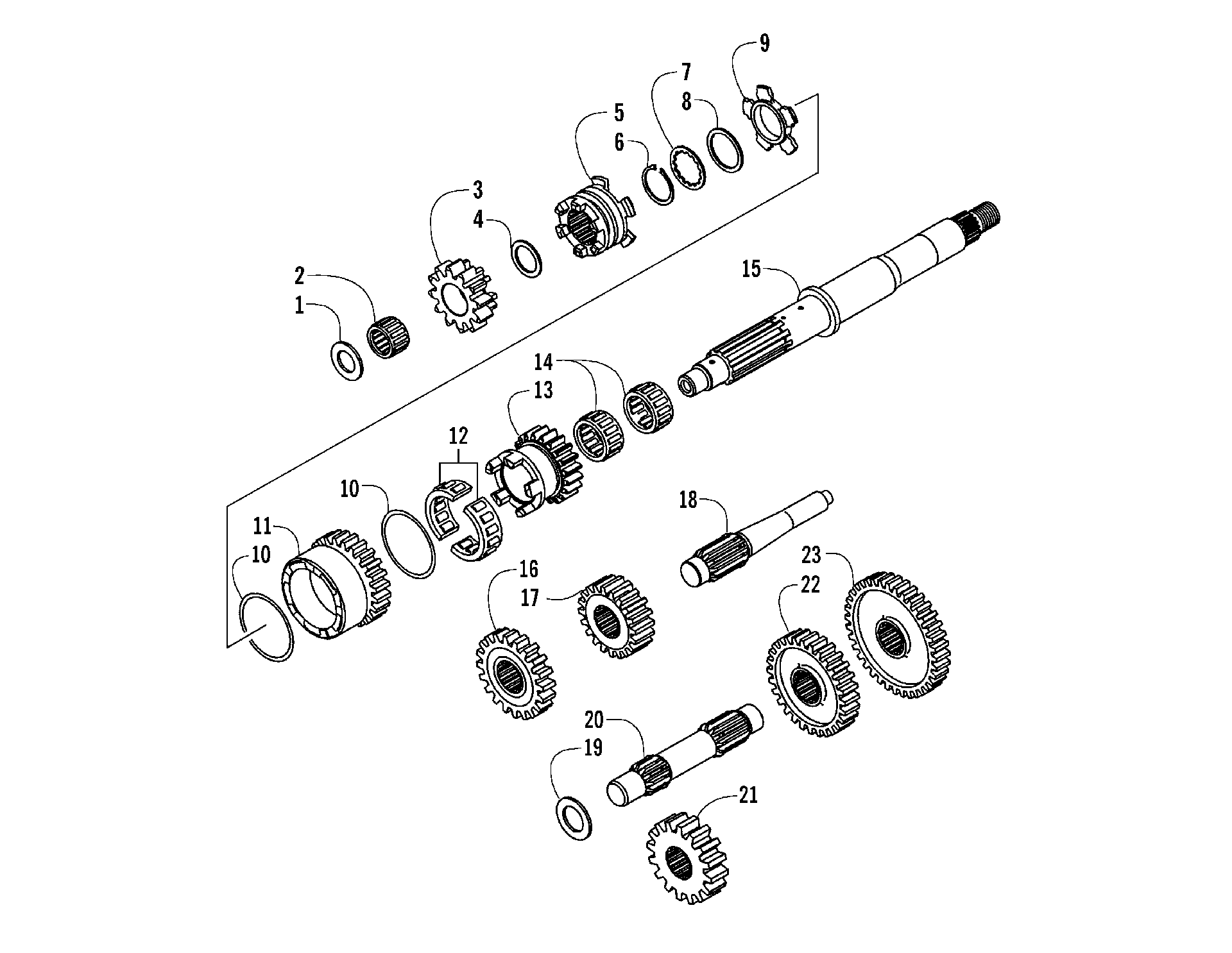 Трансмиссия ASSEMBLY [83039]