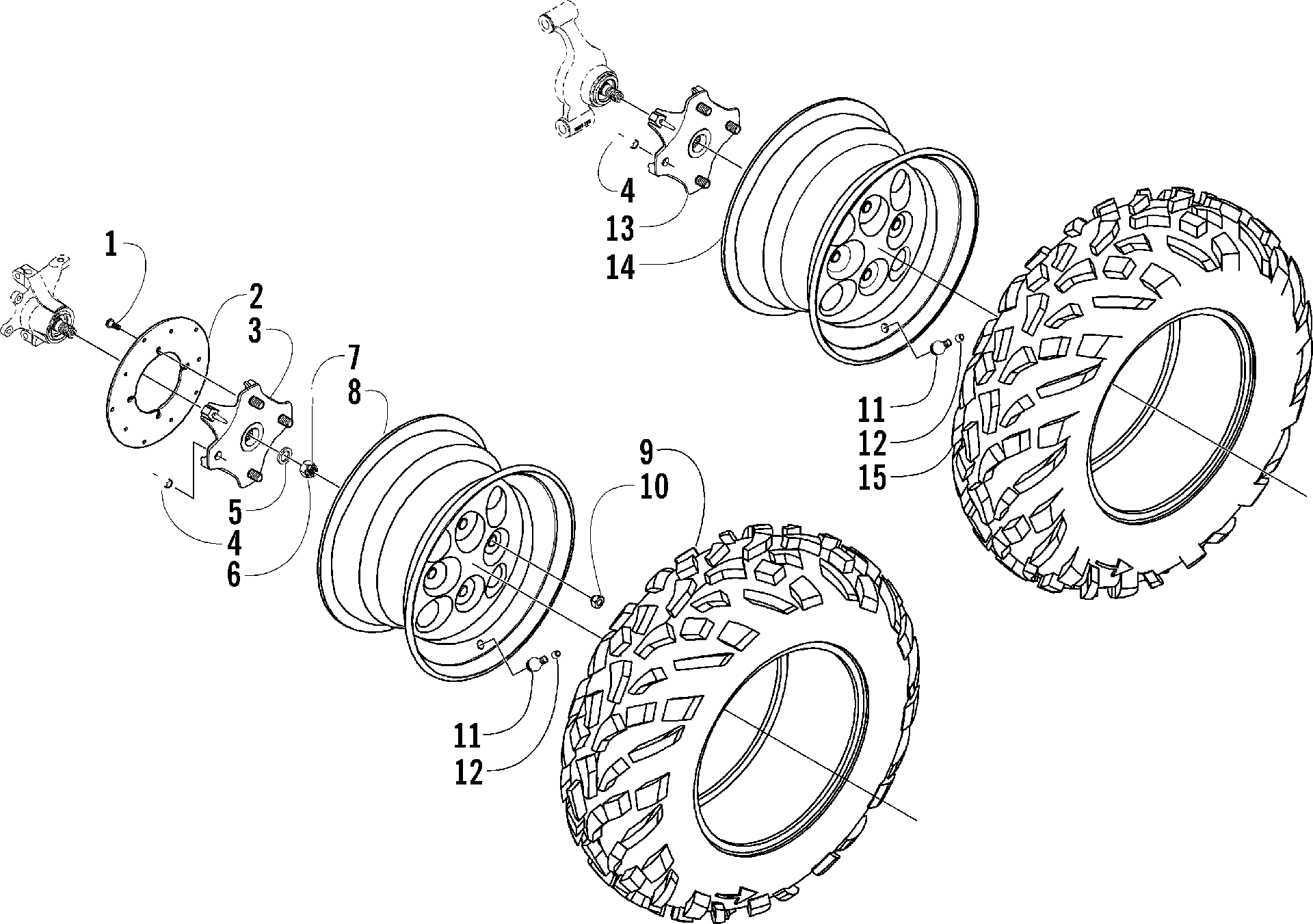 Колесо AND TIRE ASSEMBLY [78032]
