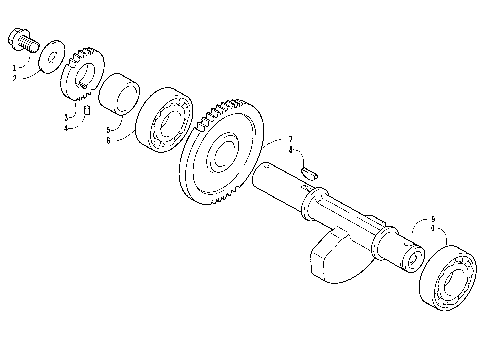 2004 500 AUTOMATIC TRANSMISSION 4X4 TBX GREEN [A2004BXM4BUSG]