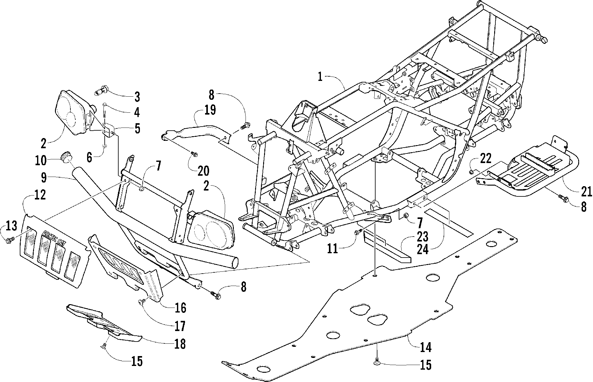 Рама AND RELATED PARTS [78469]